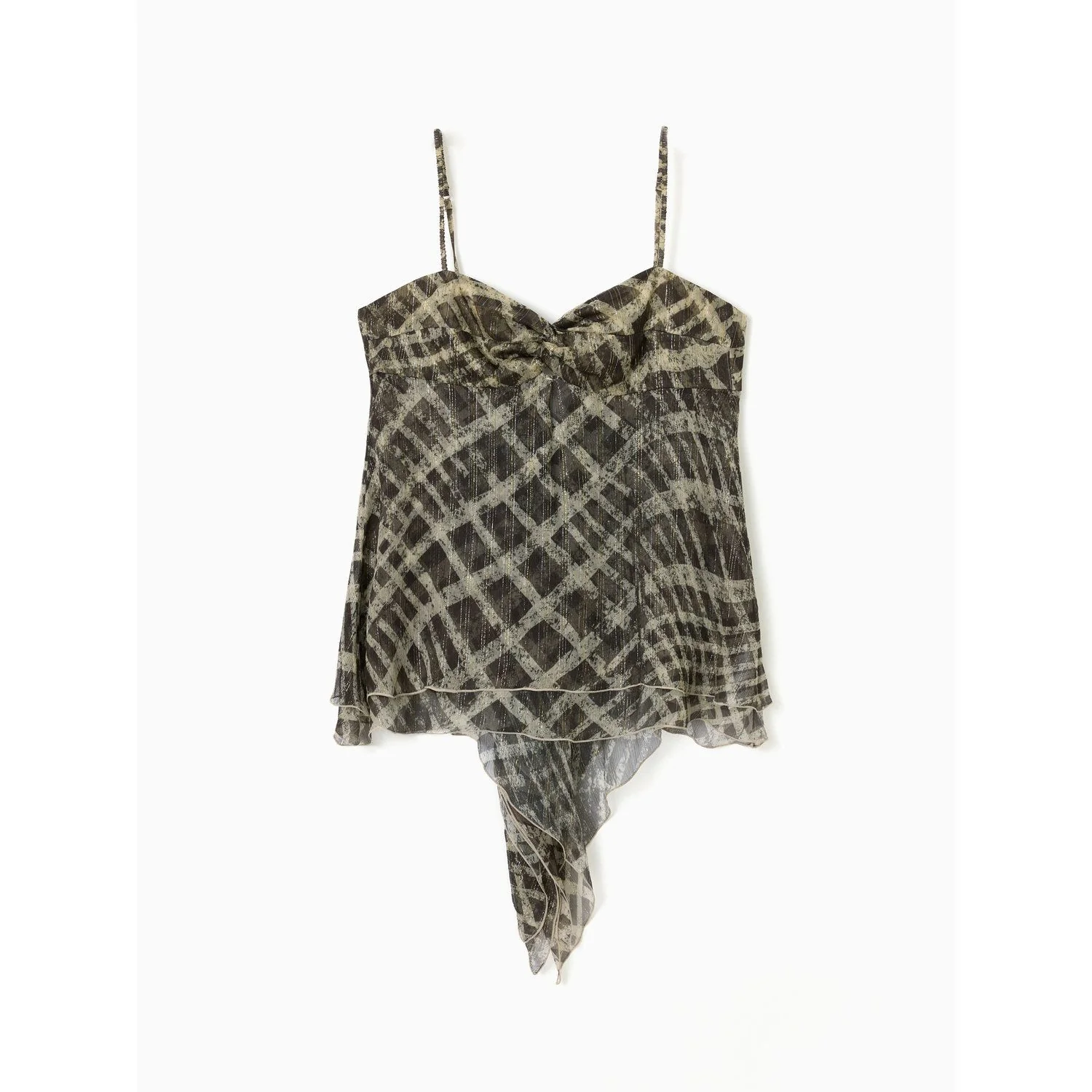 Mulberry Silk Twist-Front Cami - Image 7