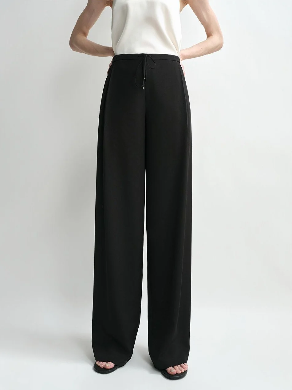 Mulberry Silk Wide-Leg Pants - Image 5