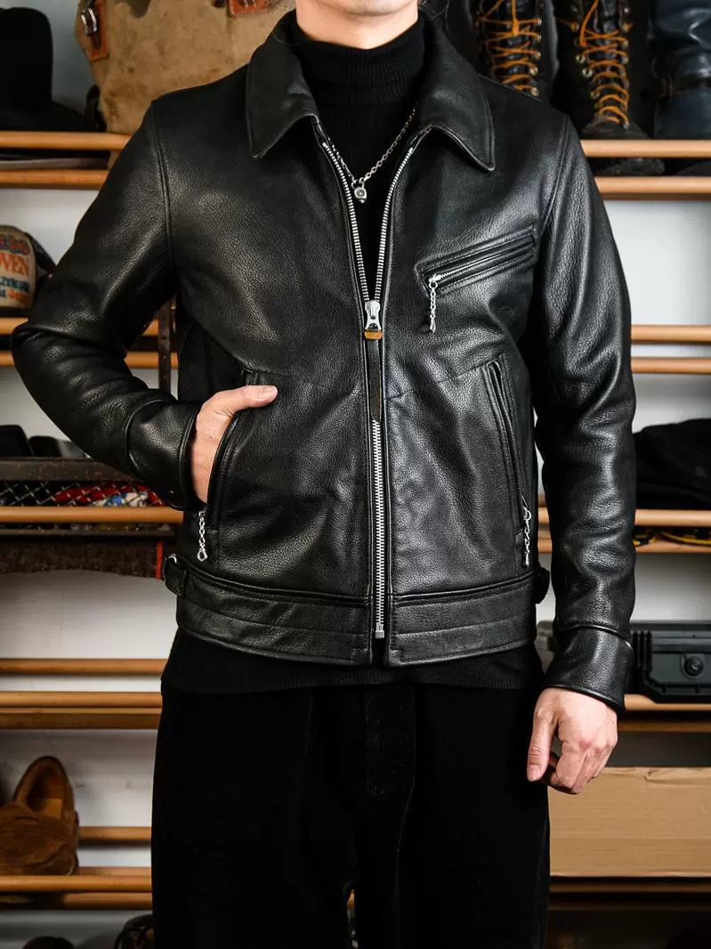 Mulholland Goatskin Moto Jacket - Image 2