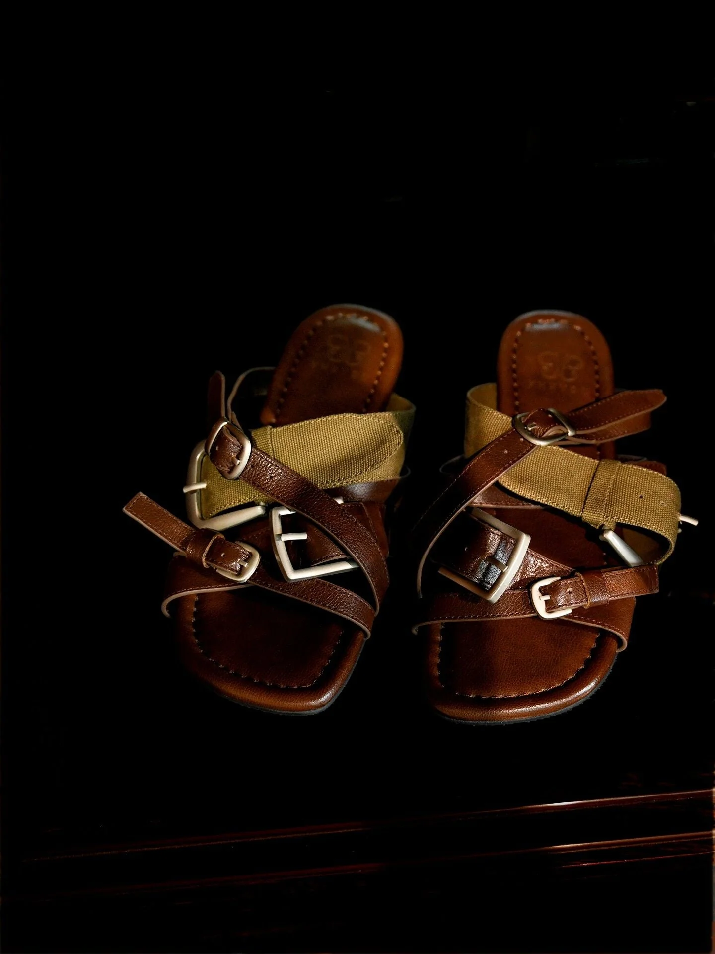 Multi-Buckle Slide Sandals - Image 2