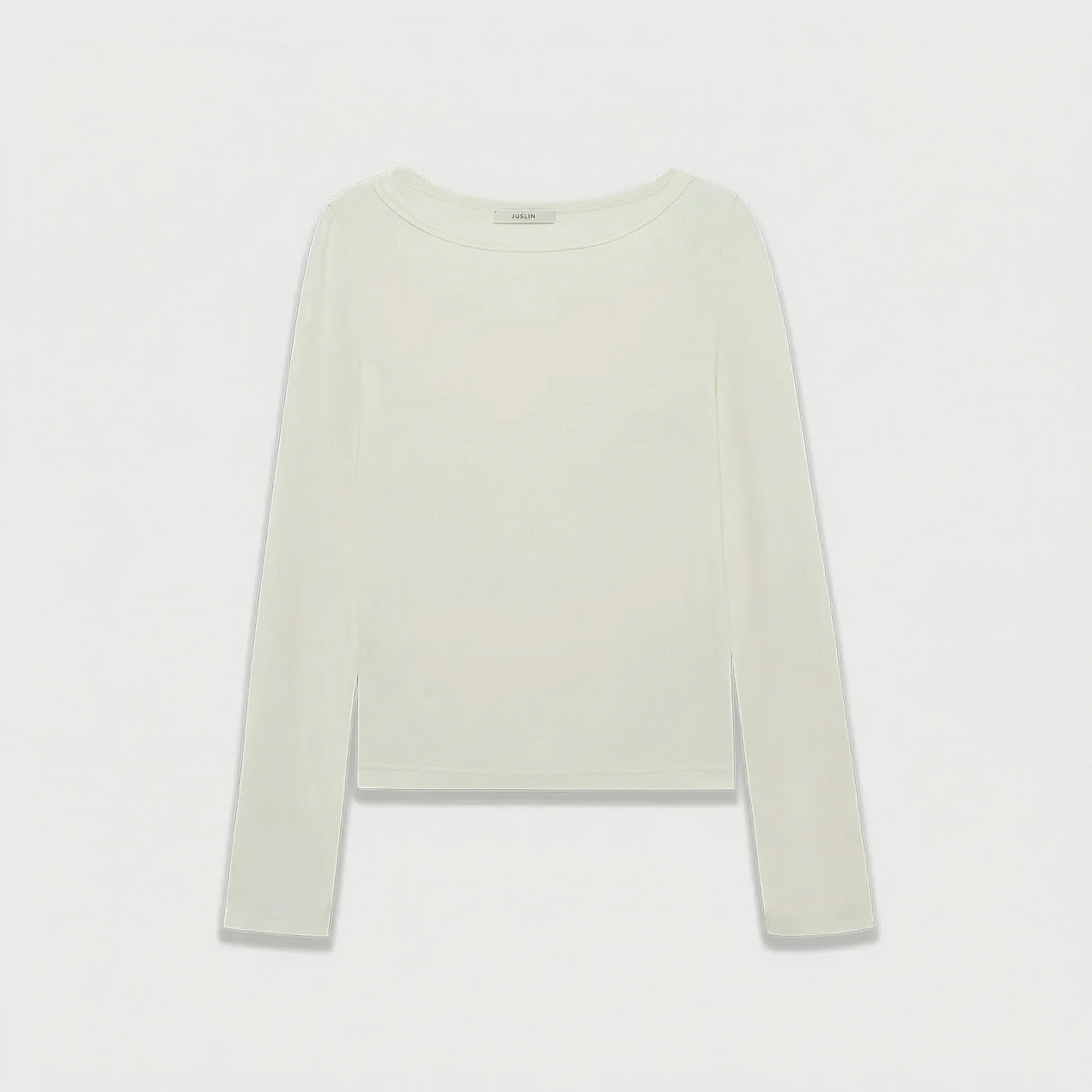 Multicolor Wool Blend Long Sleeve Top - Image 6