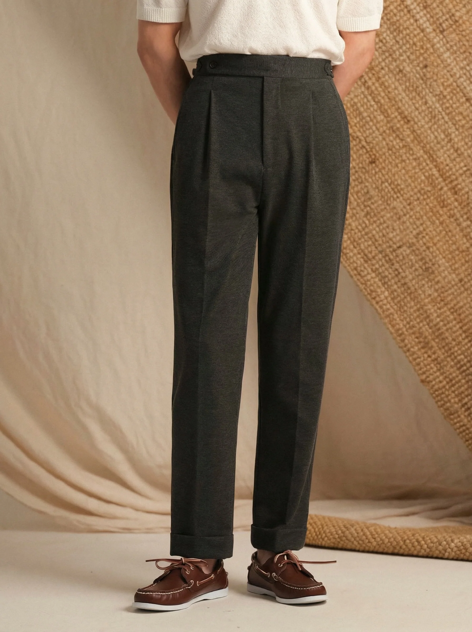 Naples Knit Trousers - Image 3