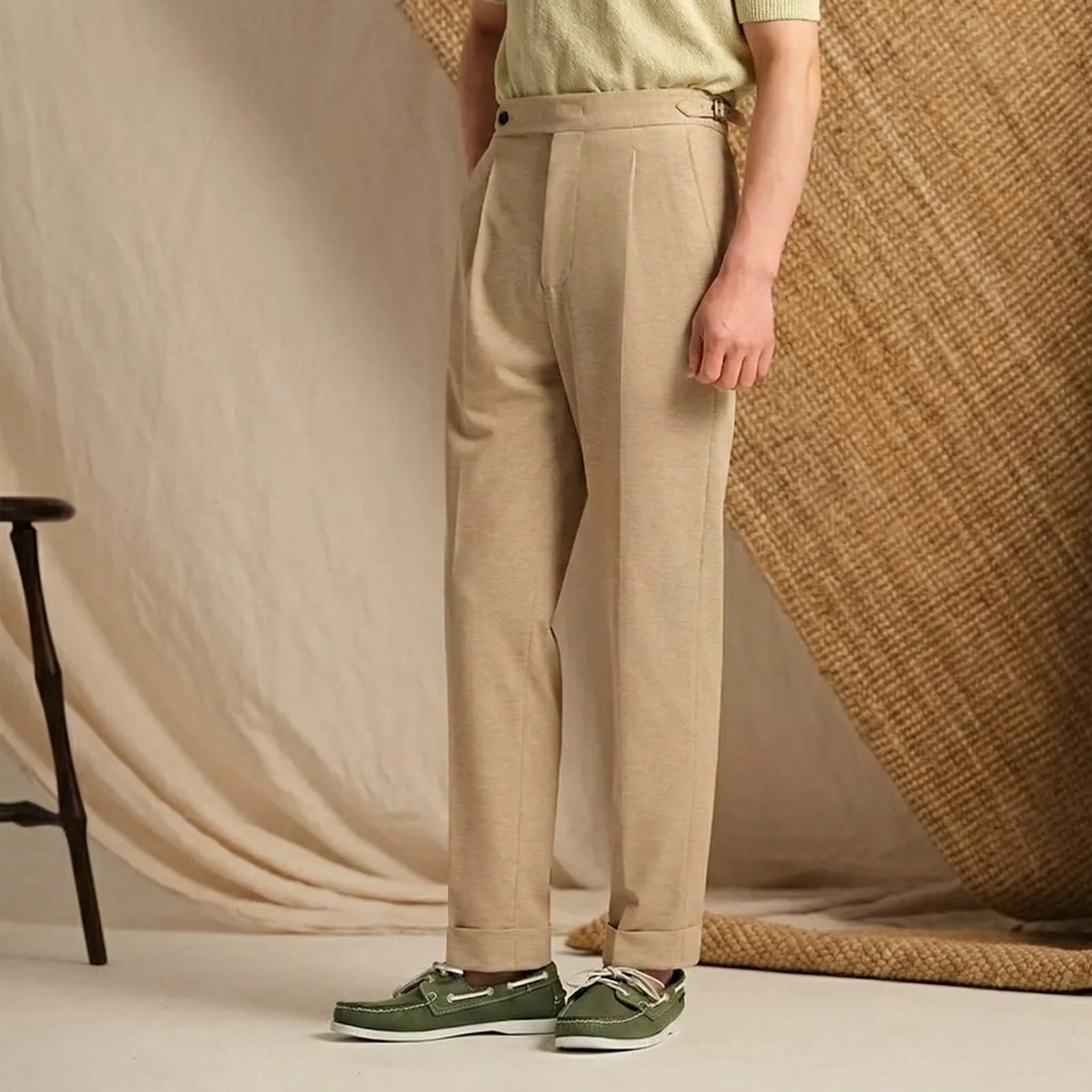 Naples Knit Trousers - Image 8