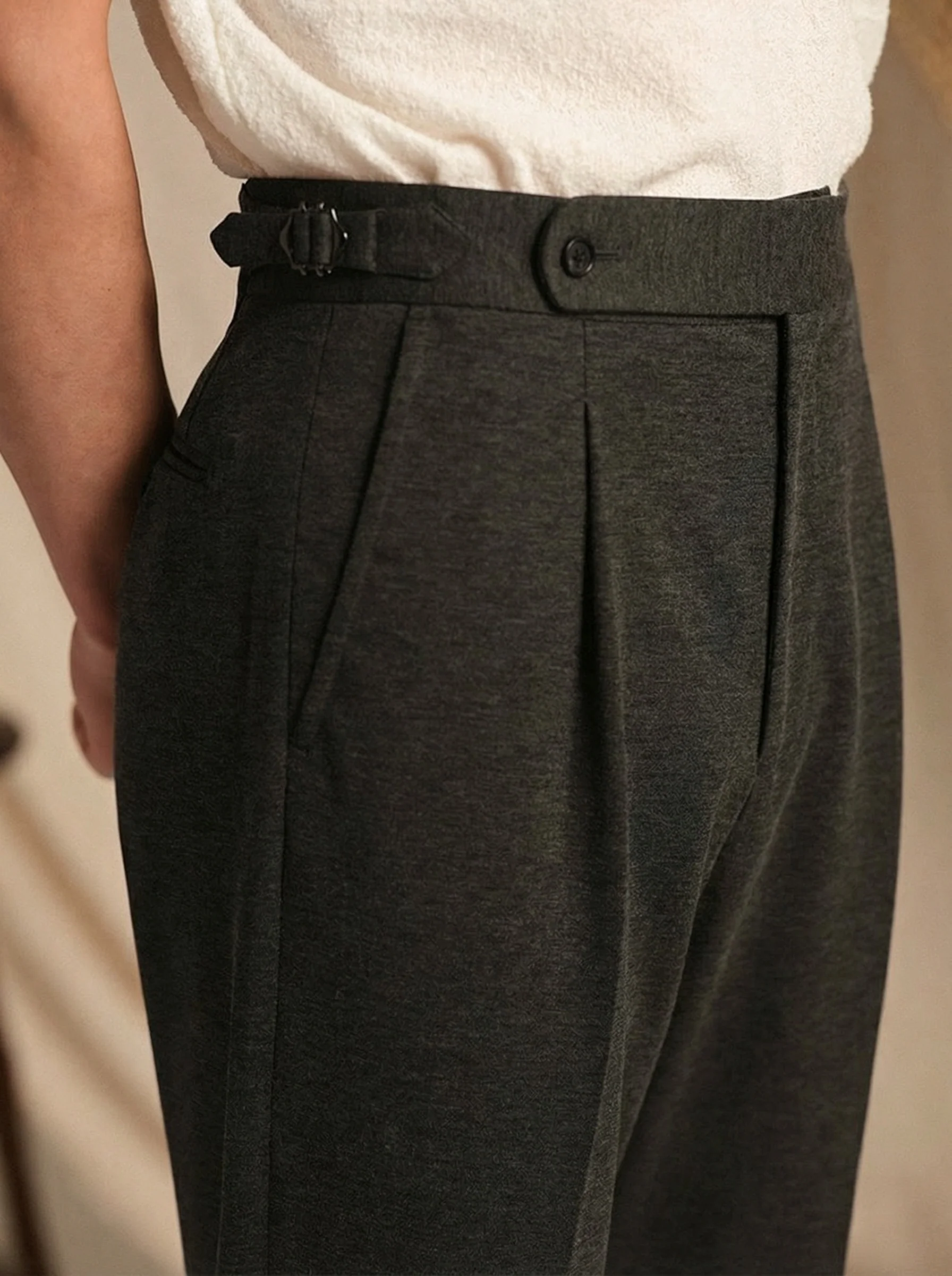 Naples Knit Trousers - Image 9