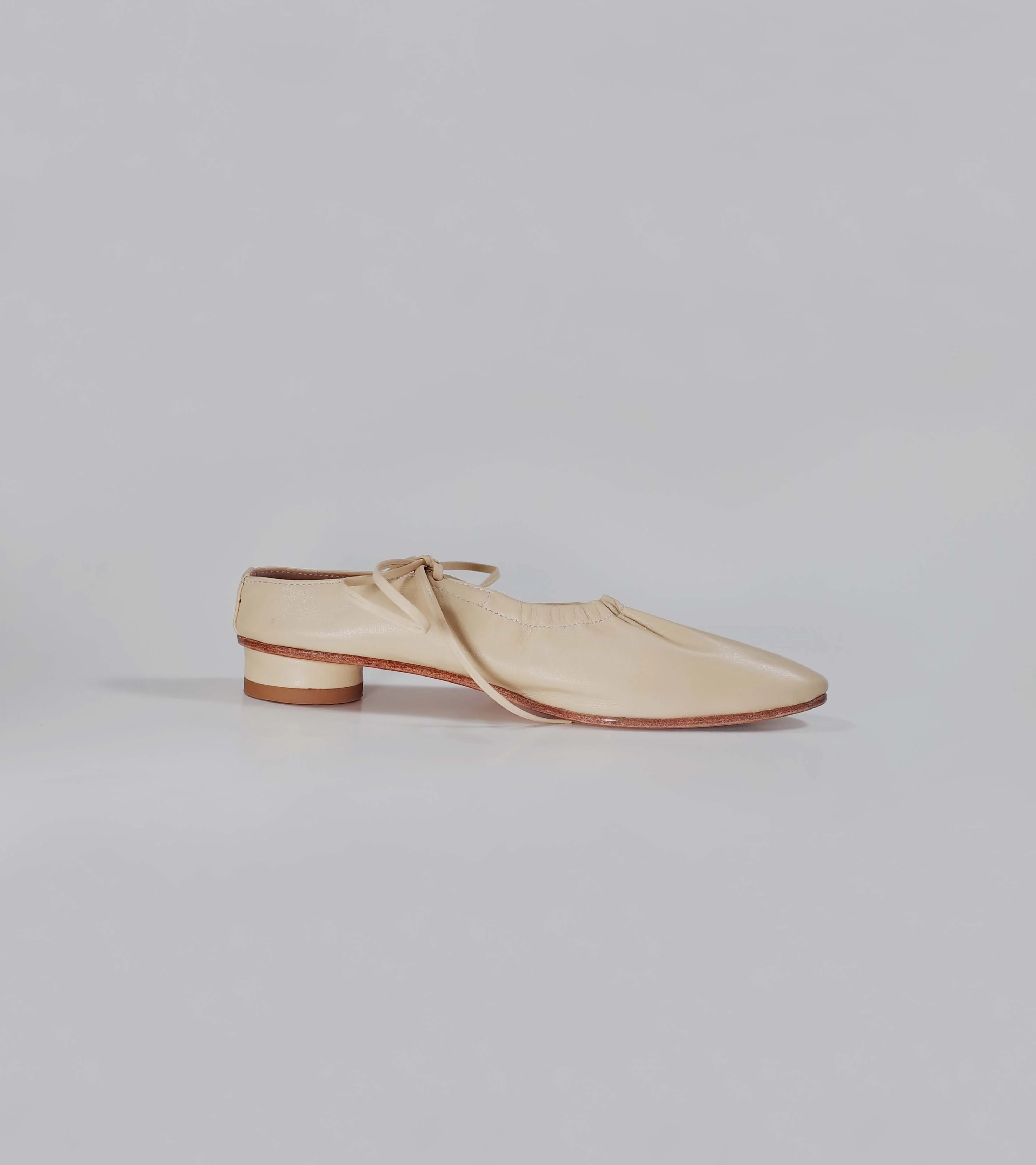 Naples Yellow Ballet Flats