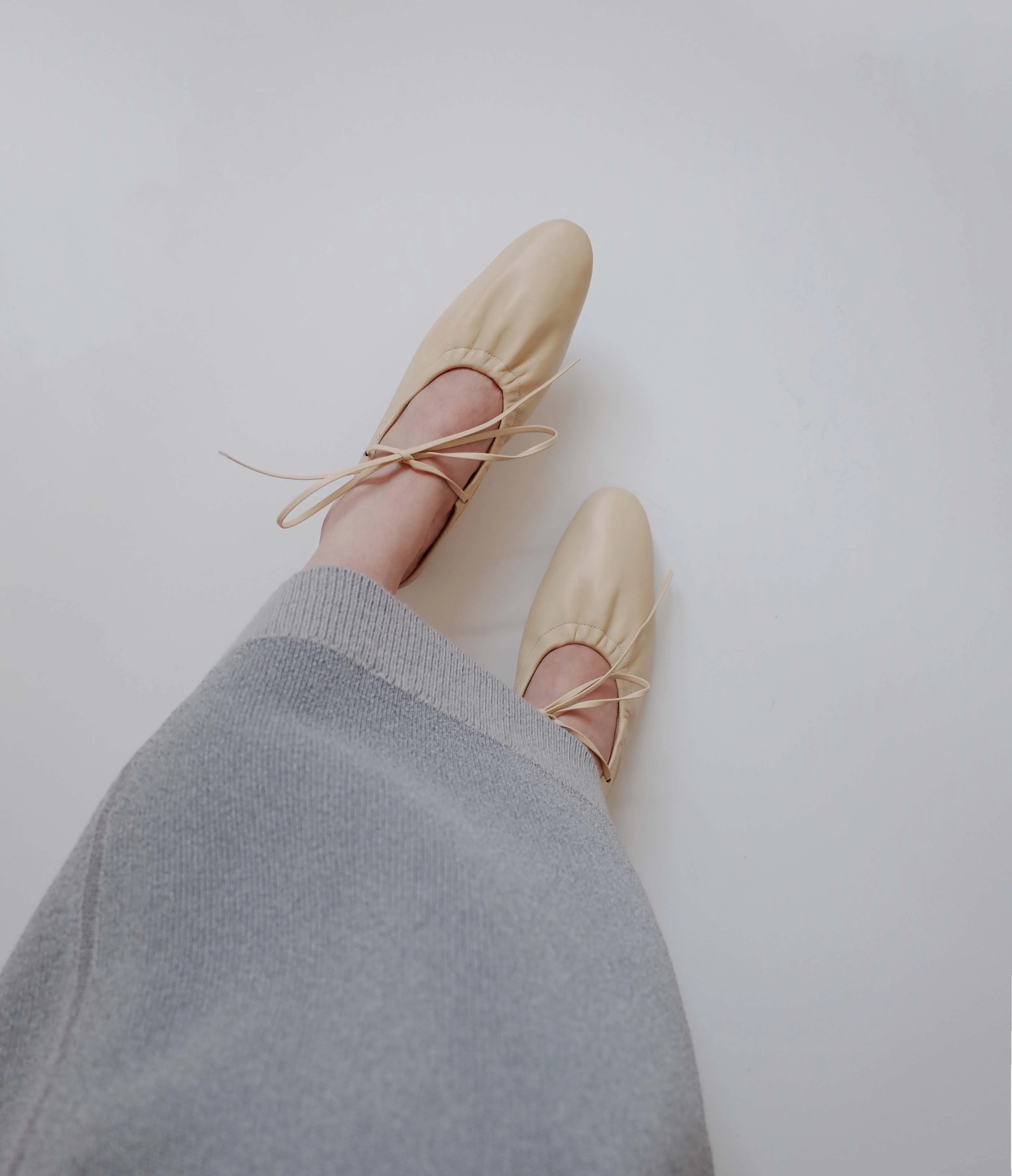 Naples Yellow Ballet Flats - Image 4