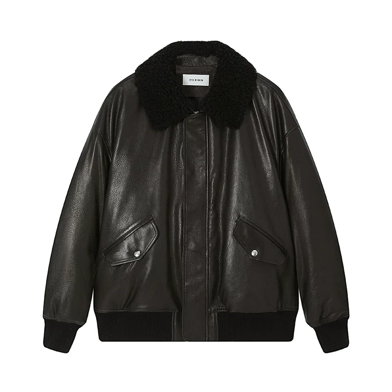 Nappa Lambskin Down Bomber - Image 10