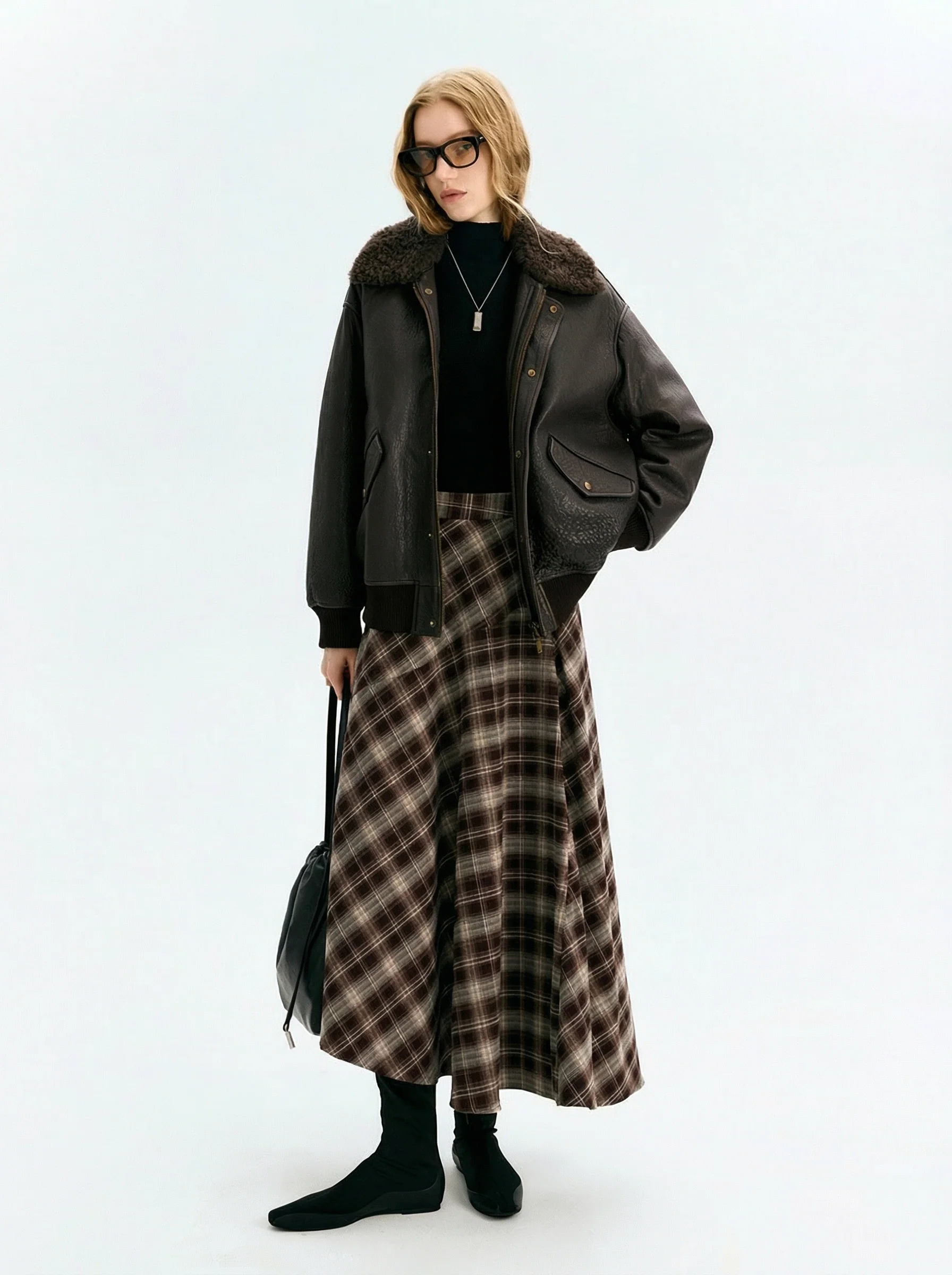 Nappa Lambskin Down Bomber - Image 2