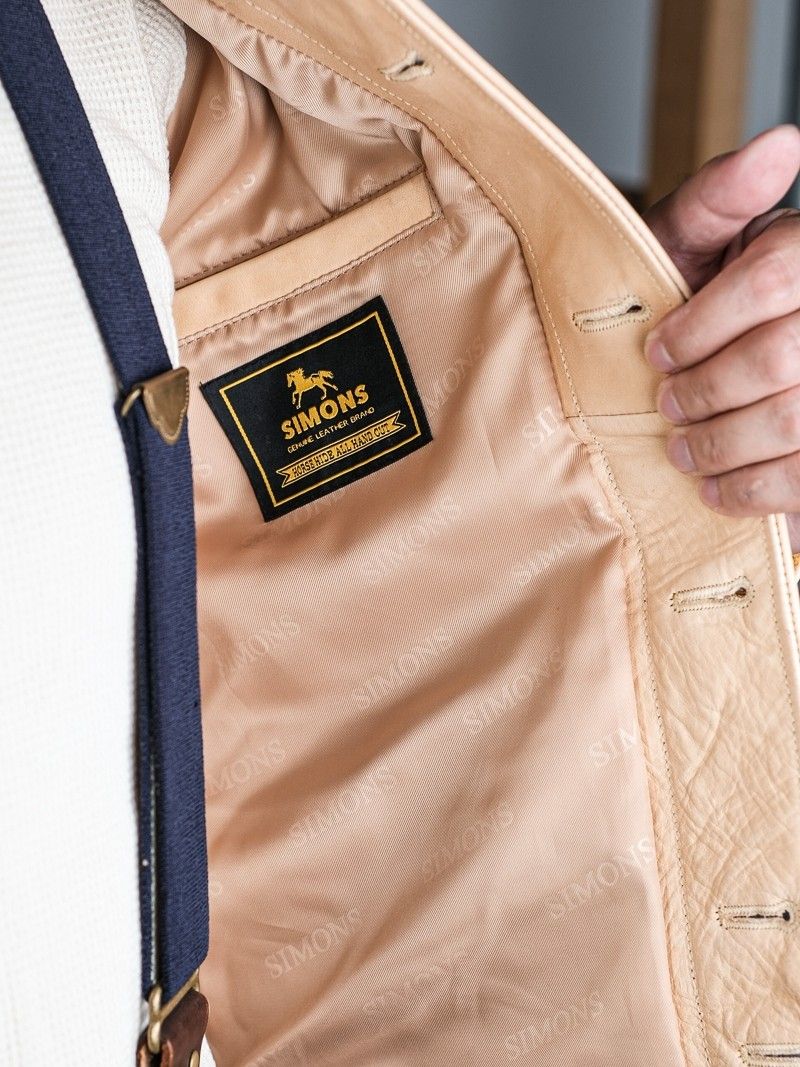 Natural Leather Cossack Jacket - Image 3