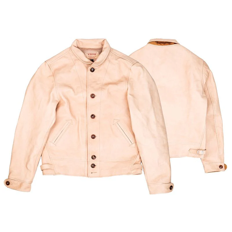 Natural Leather Cossack Jacket - Image 5