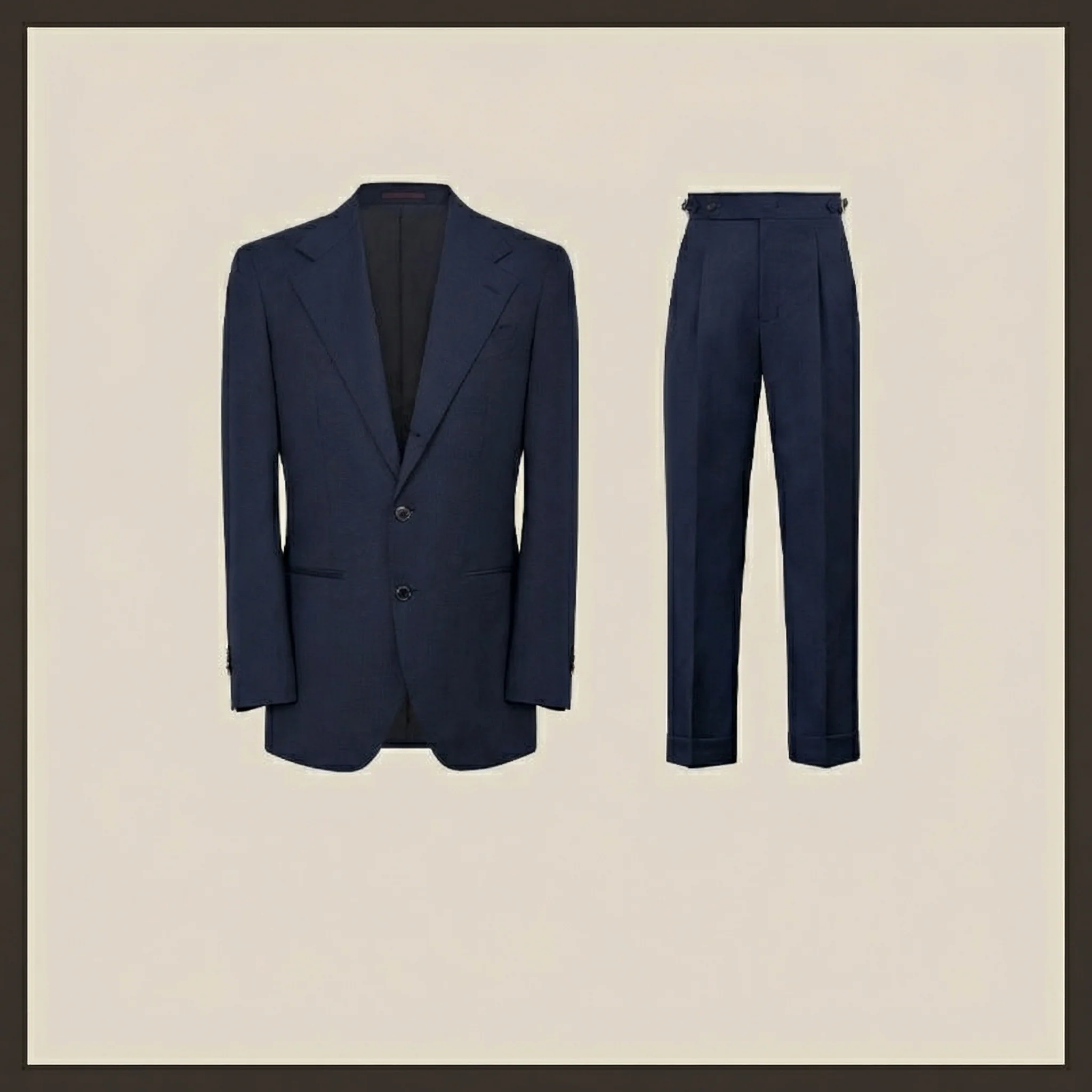 Navy Men's Suit - Image 13