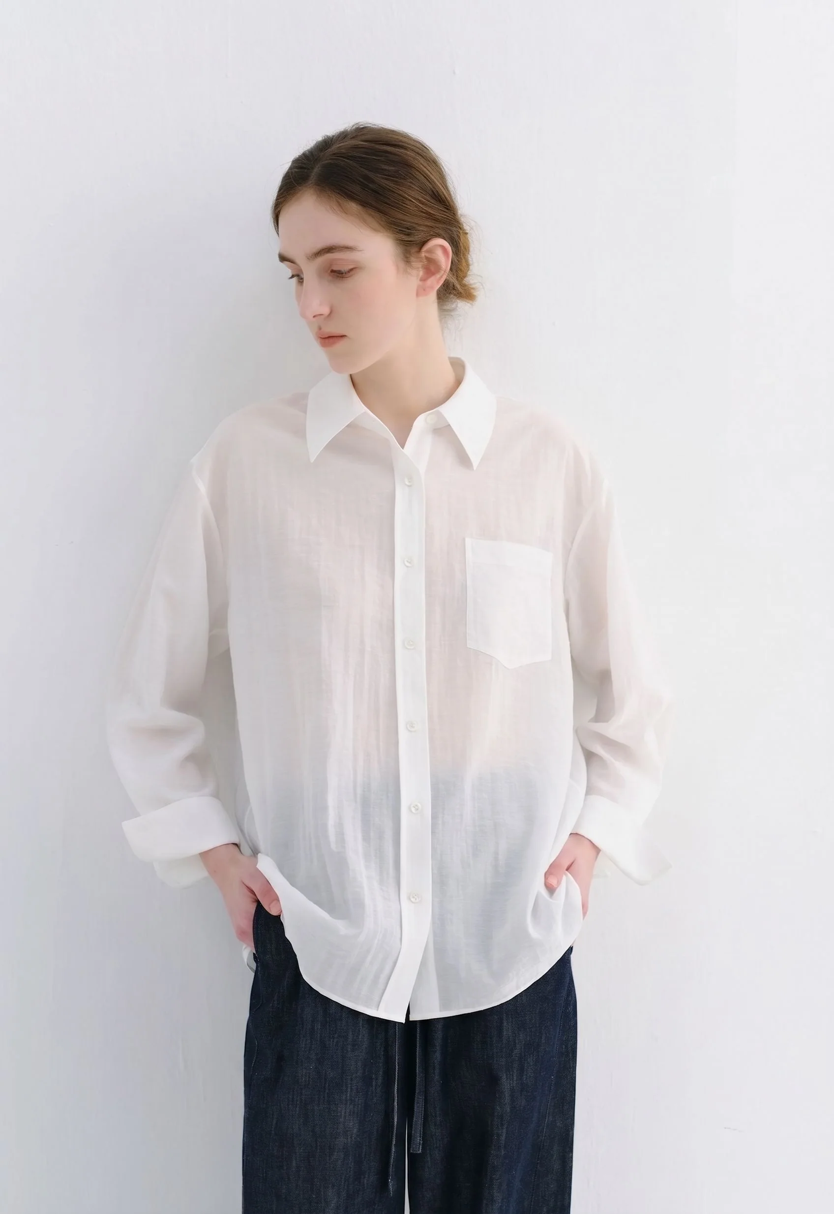 Navy Pocket Shirt - Image 7