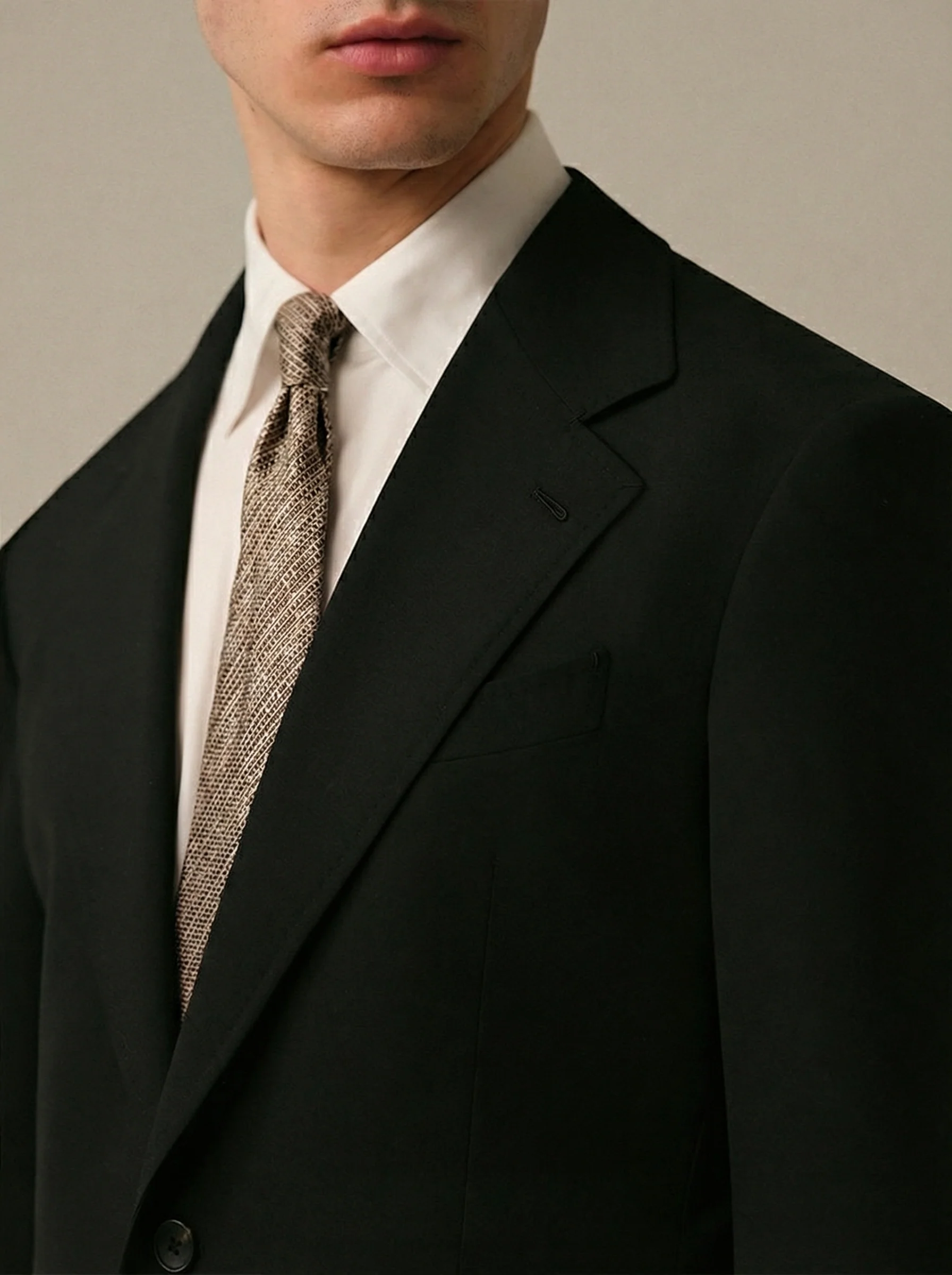 Navy Tailored Suit - Image 6