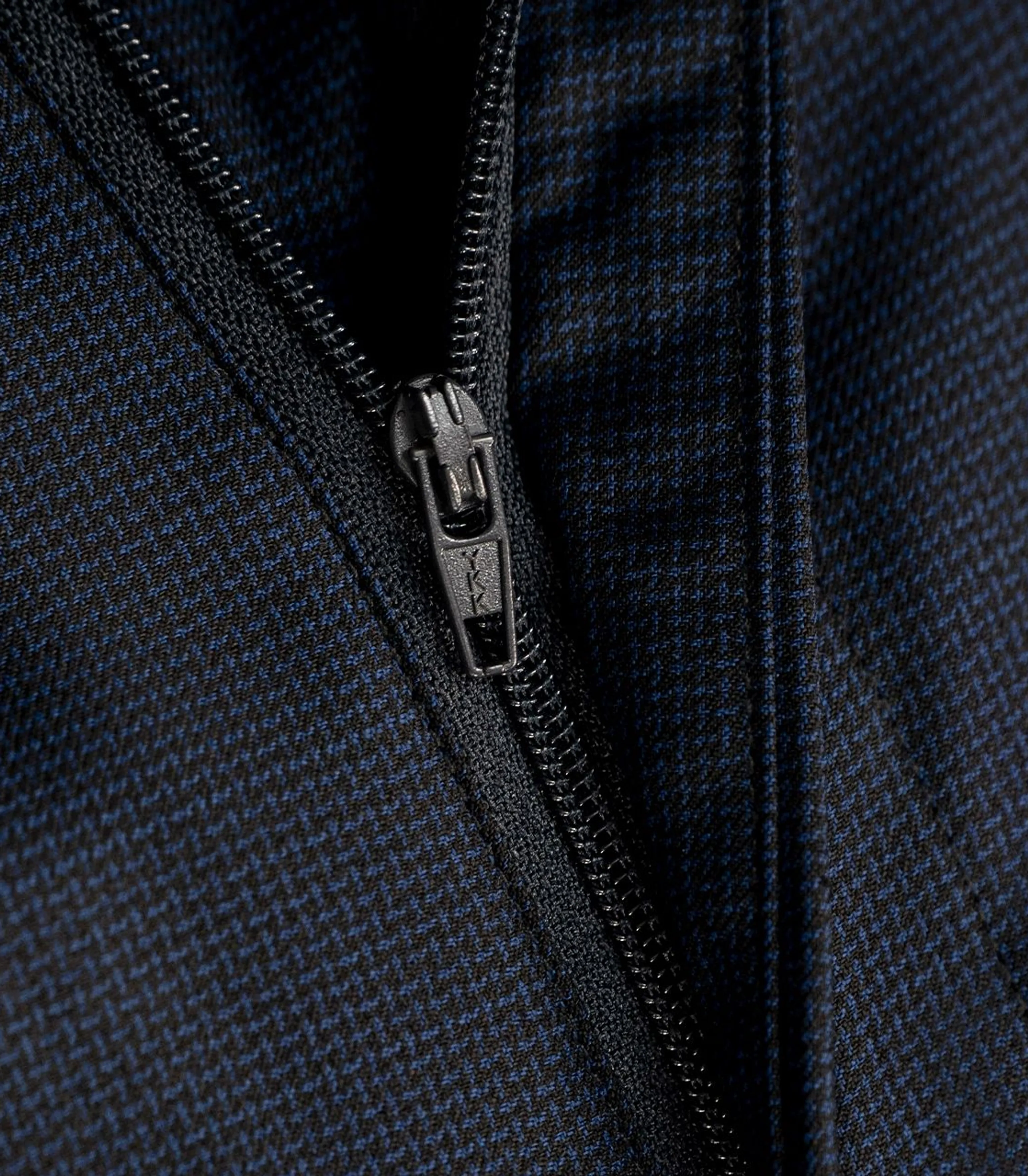 Navy Wool Double-Breasted Suit - Image 7