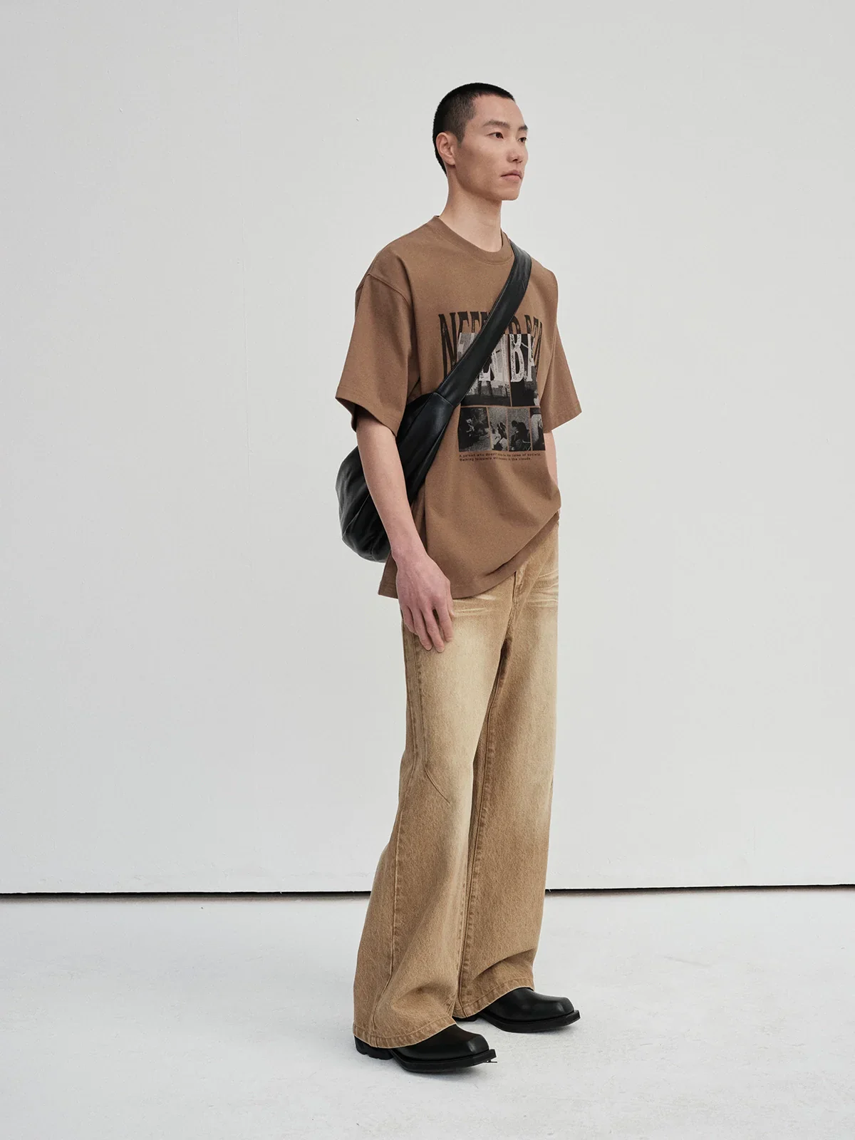 Nefelibata Collage Oversized T-Shirt - Image 4