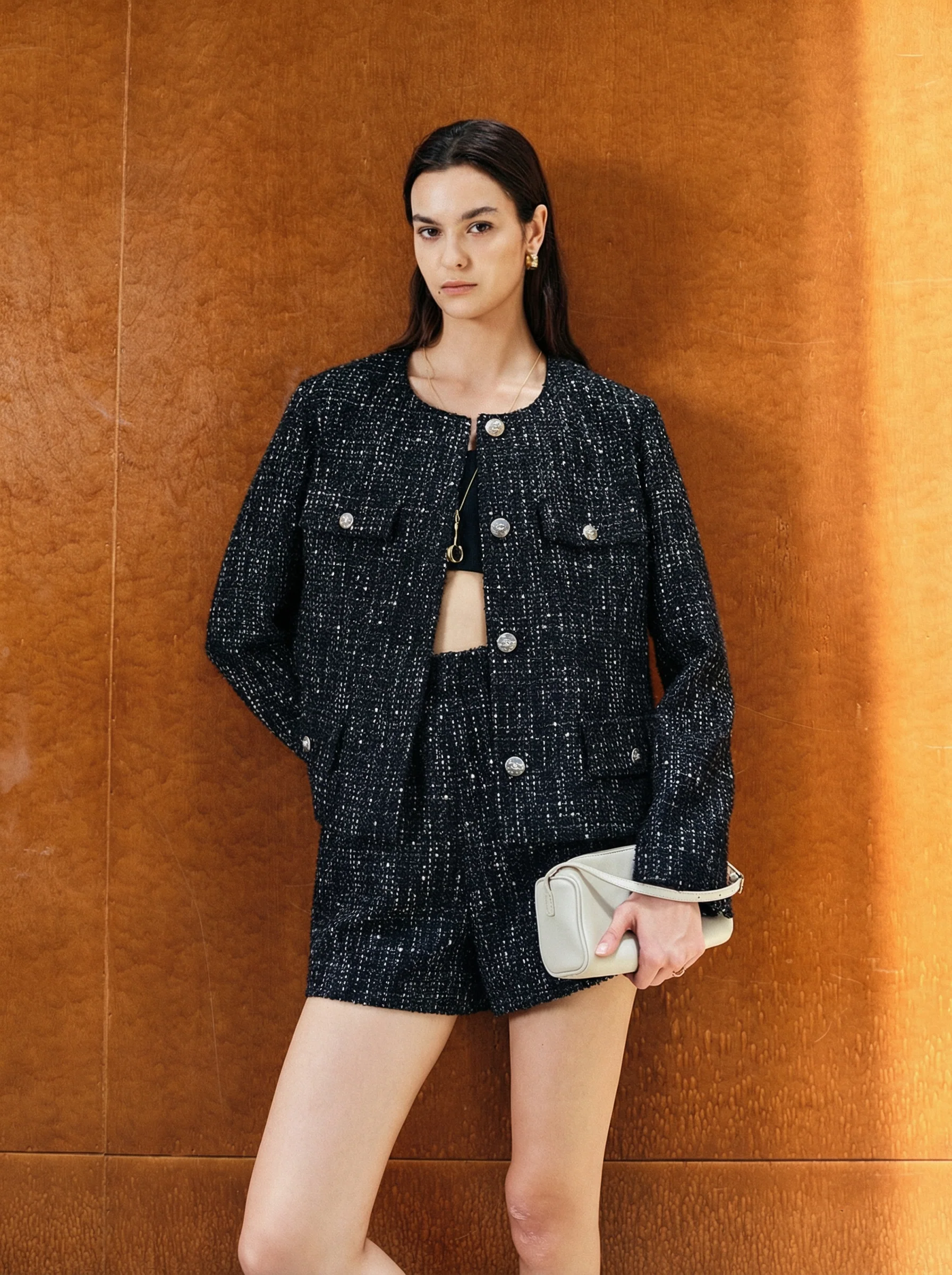 Nightfall Tweed Jacket & Shorts - Image 3