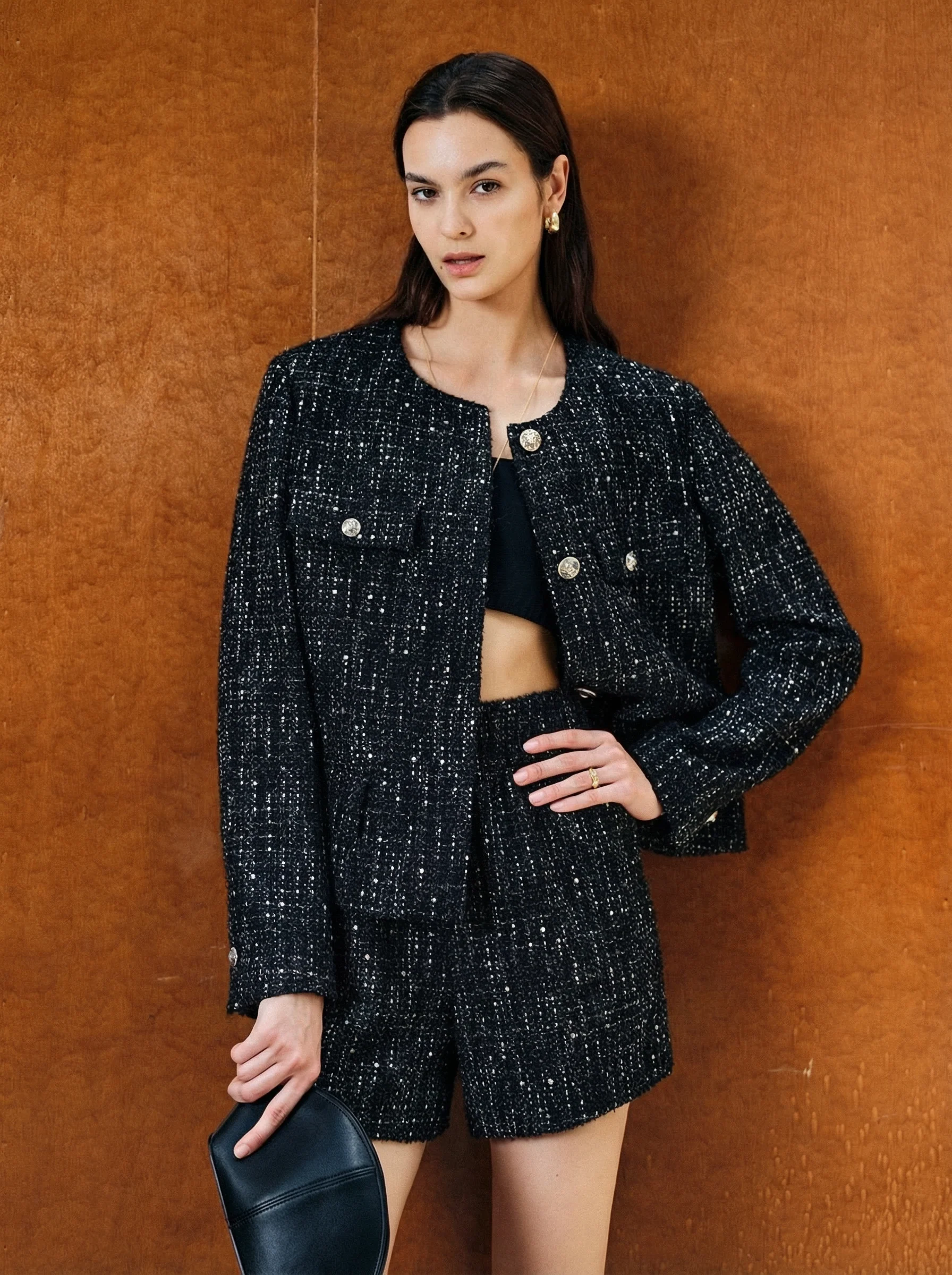 Nightfall Tweed Jacket & Shorts - Image 5