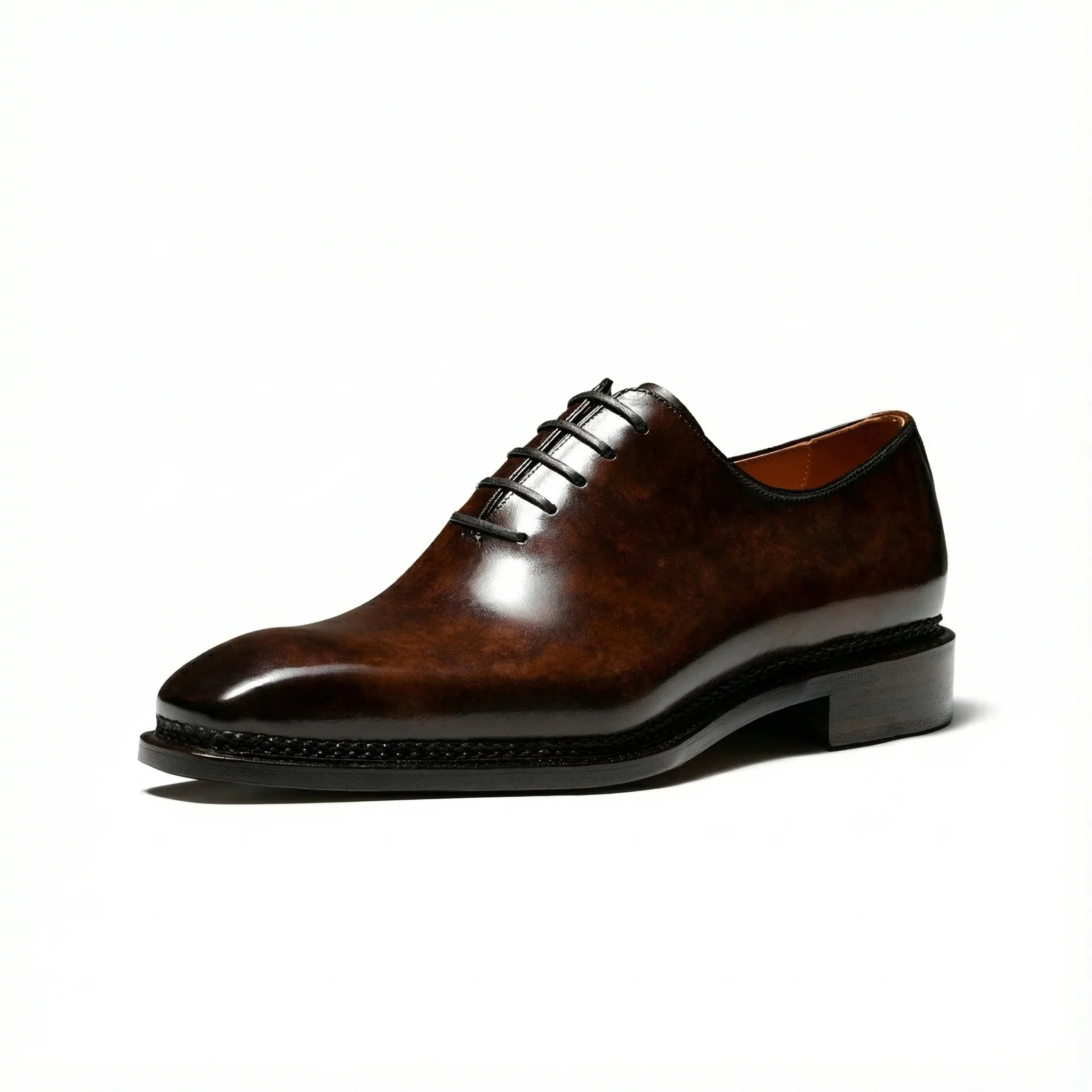 Norwegian-Welt Italian Leather Wholecut Oxford - Image 2