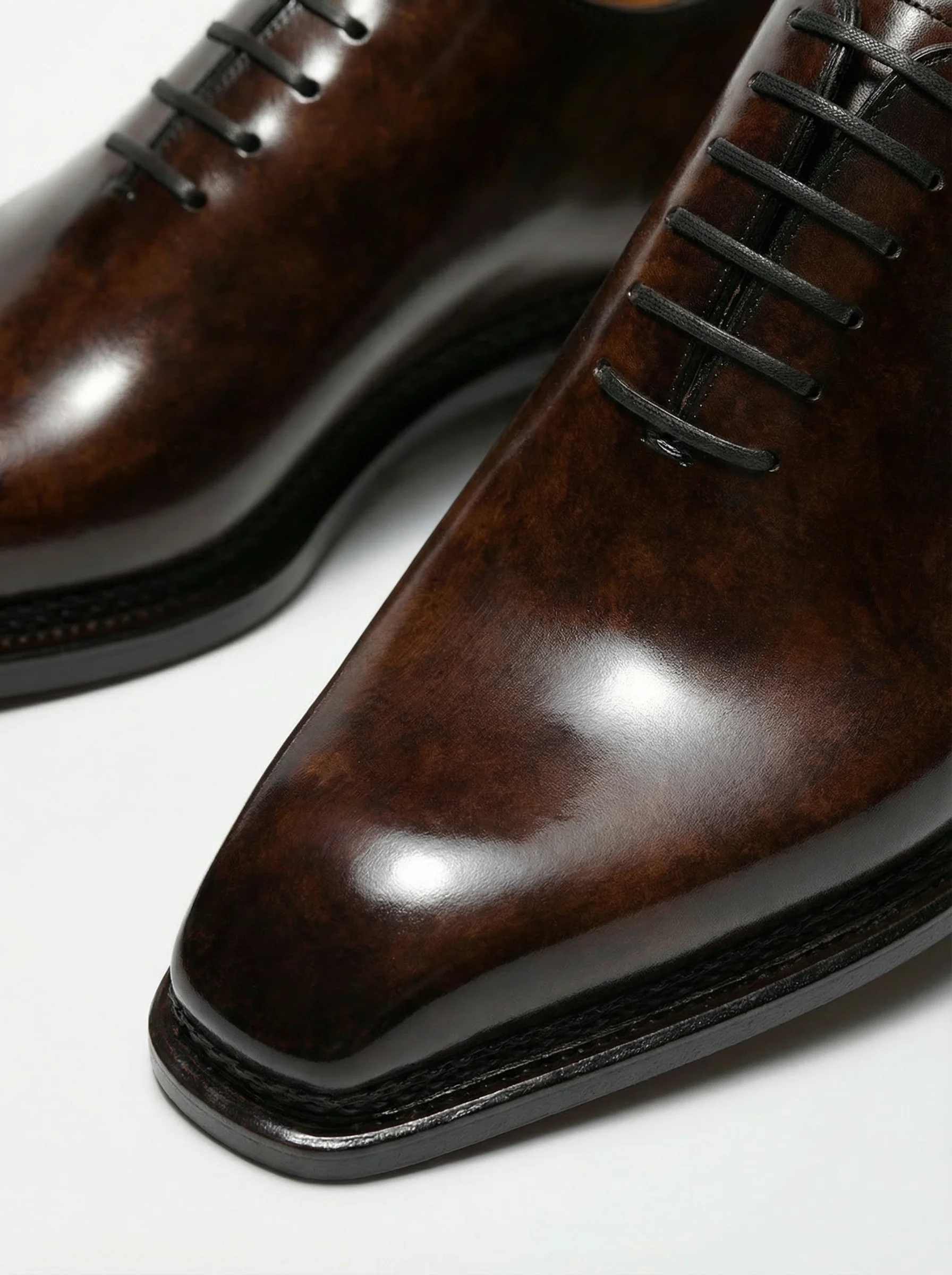 Norwegian-Welt Italian Leather Wholecut Oxford - Image 4