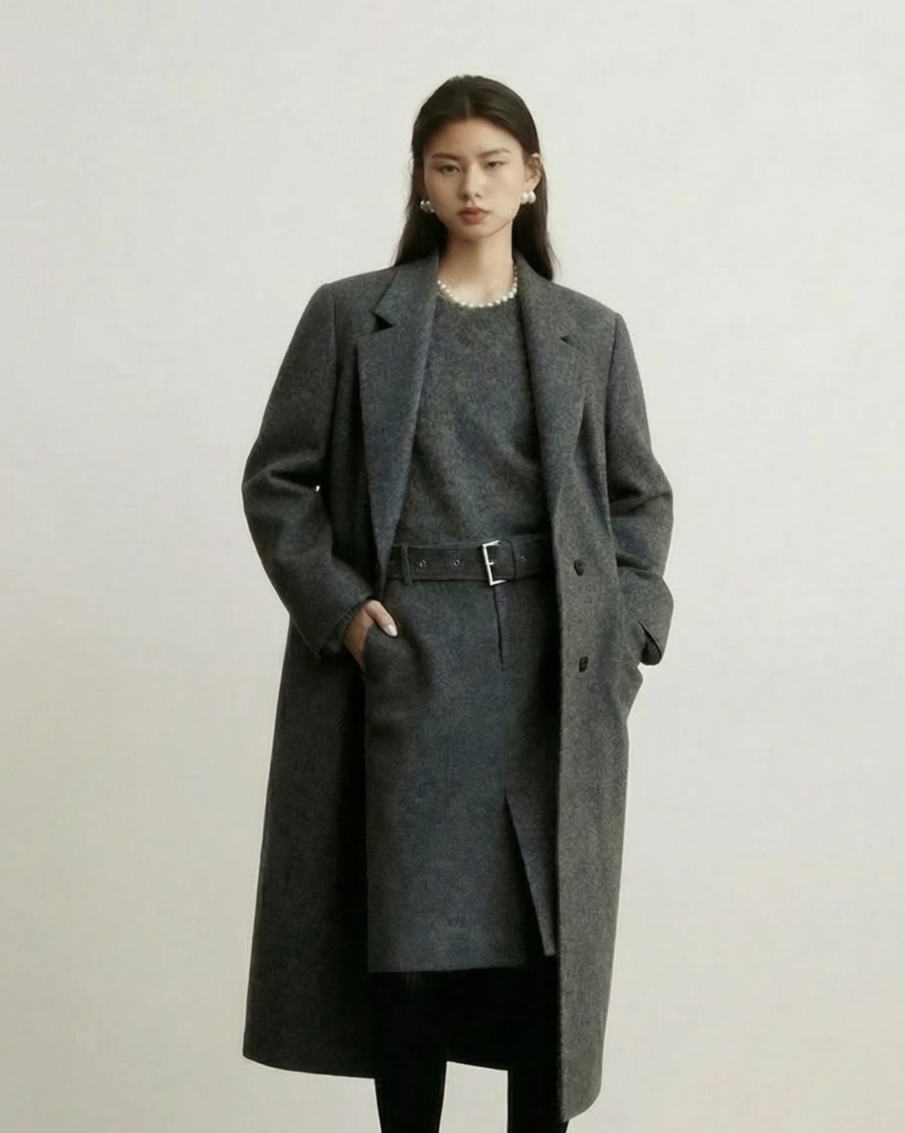 Notch Lapel Overcoat - Image 3