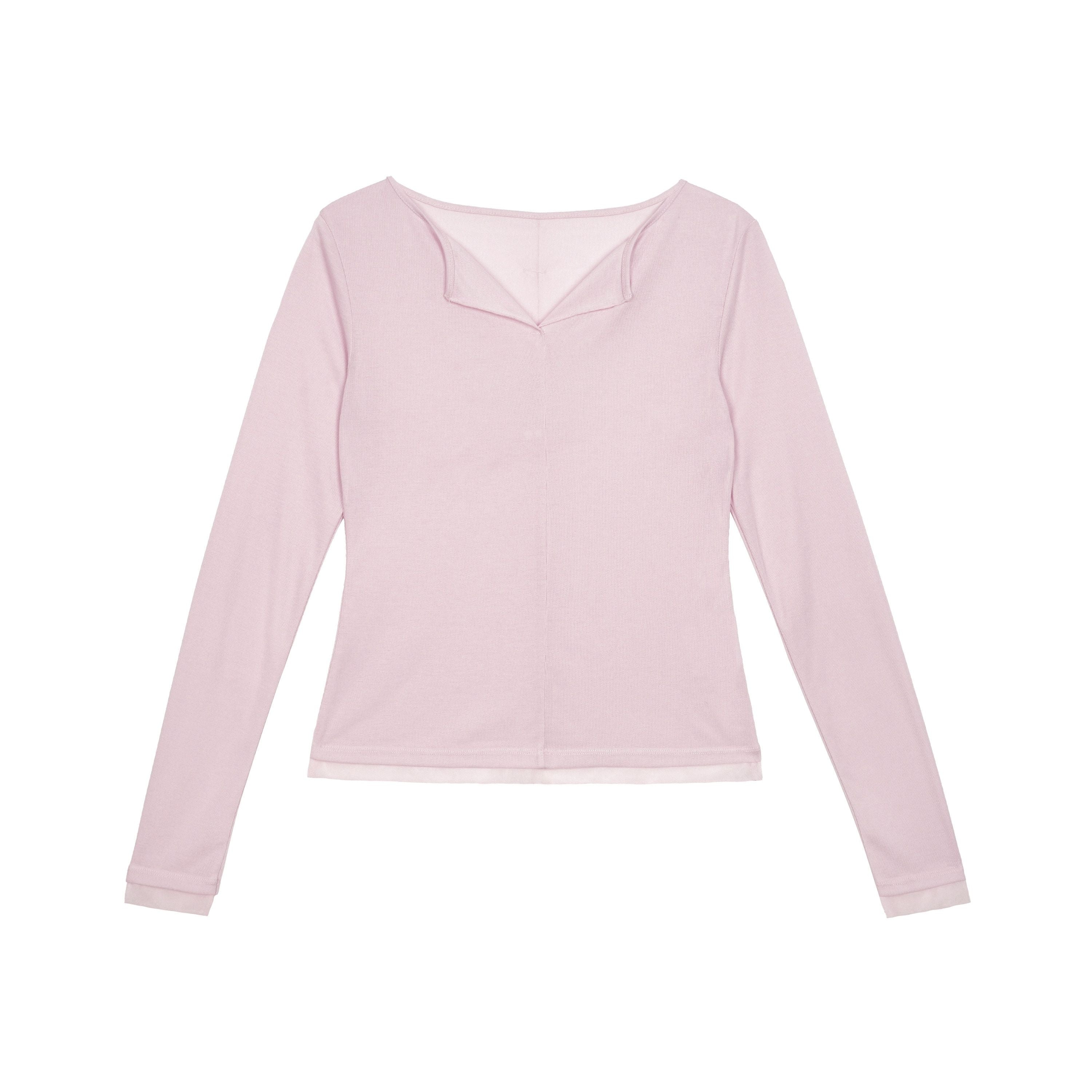 Notched Collar Top - Image 6