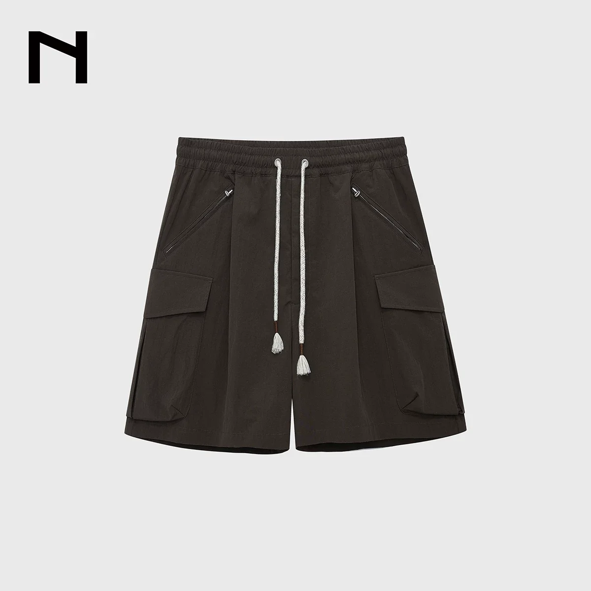 Nylon-Cotton Cargo Shorts - Image 7