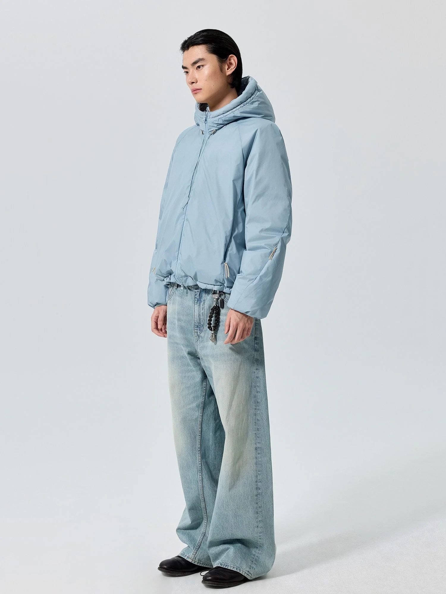 Nylon Hooded Puffer - Image 2
