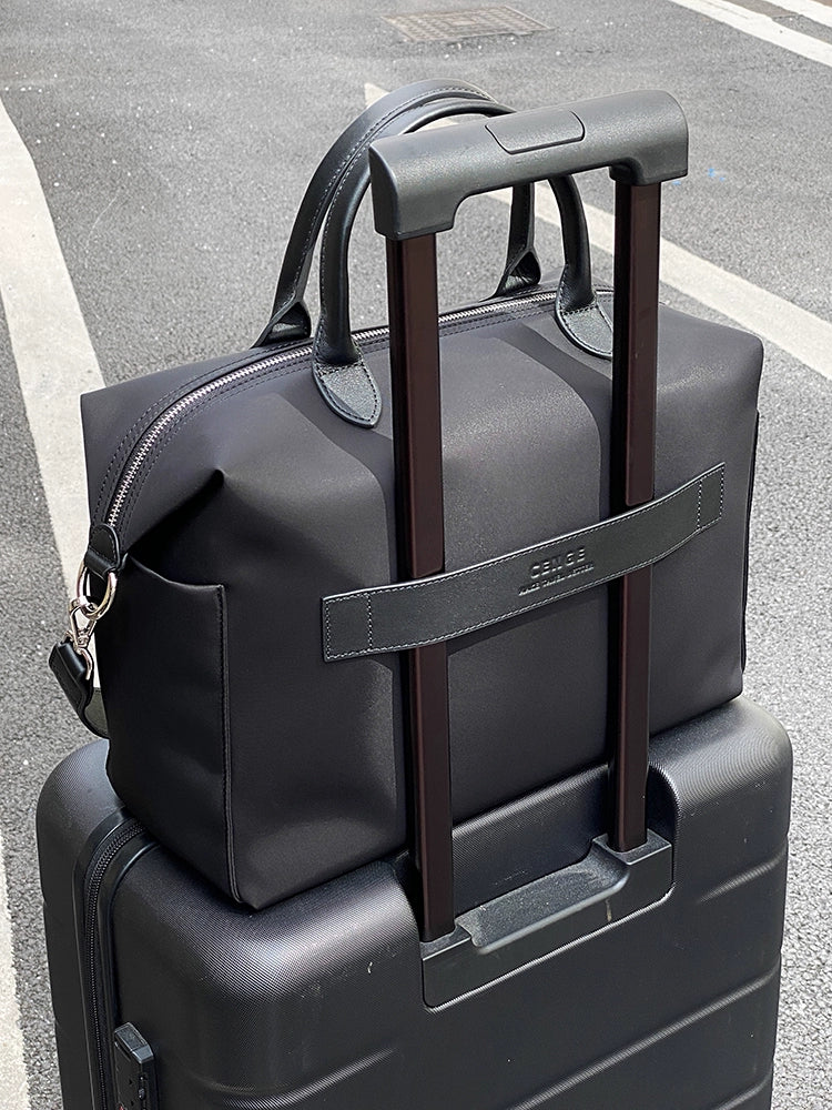 Nylon & Leather Tote - Image 14