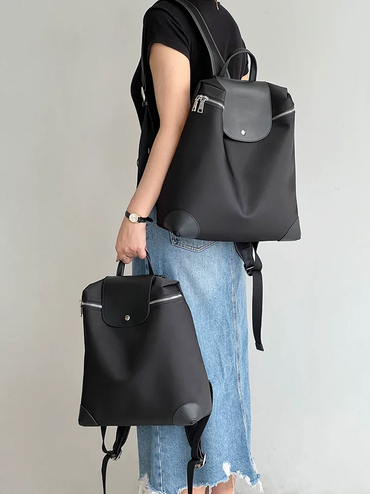 Nylon & Leather Tote - Image 16