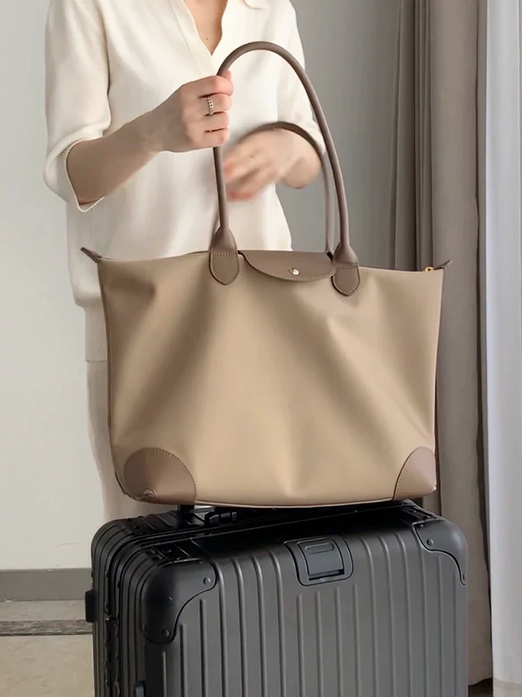 Nylon & Leather Tote - Image 2