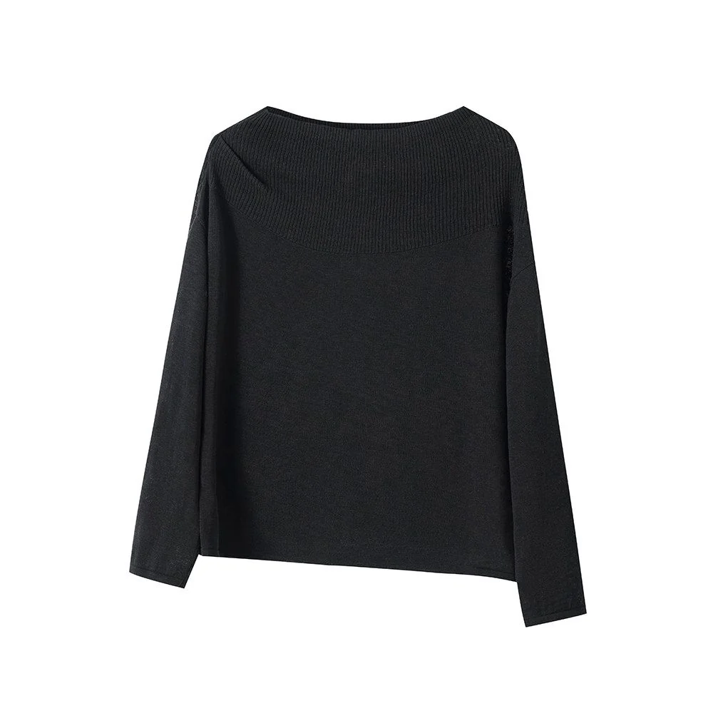 Off-Shoulder Knit Top - Image 7