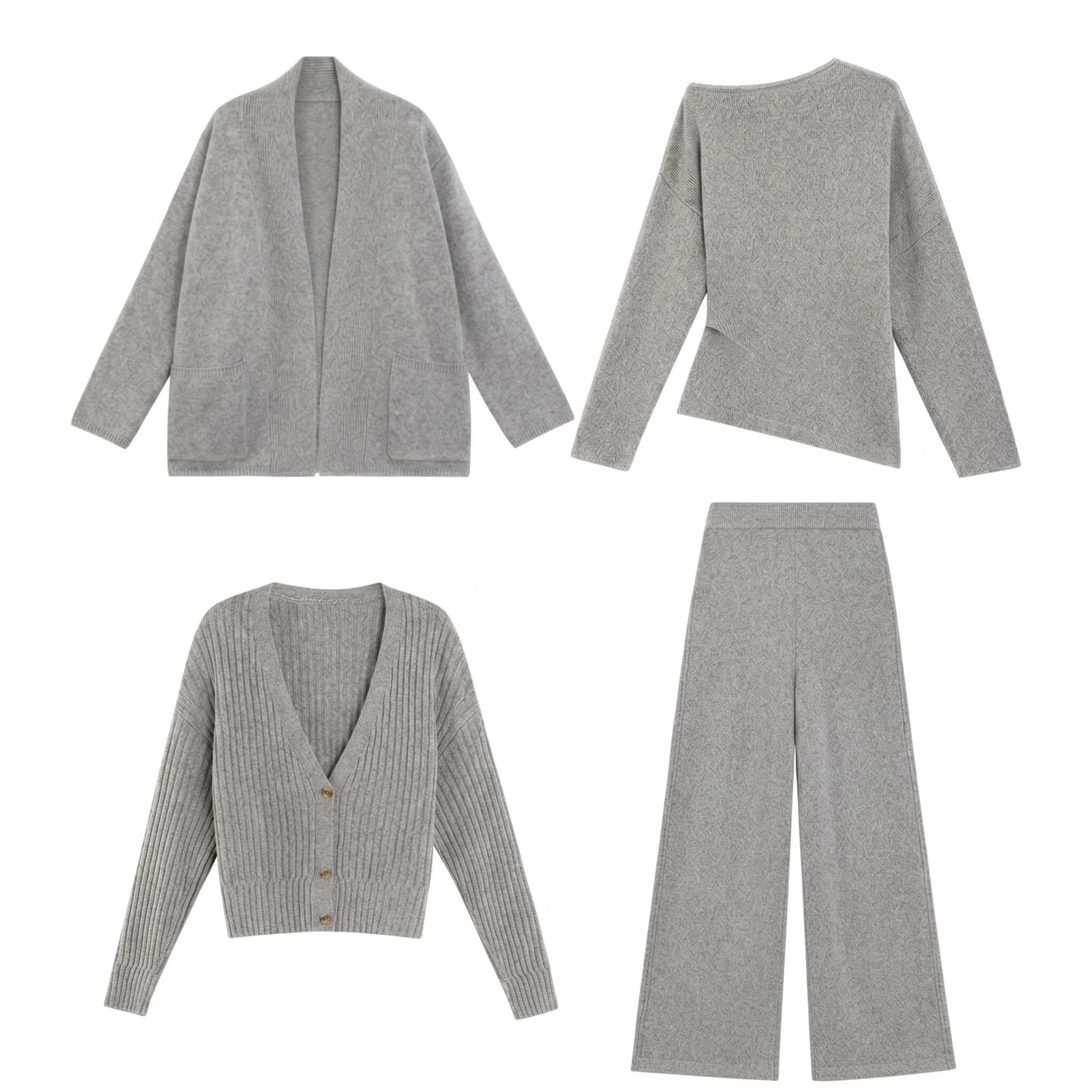 Off-Shoulder Merino Knit Set - Image 5