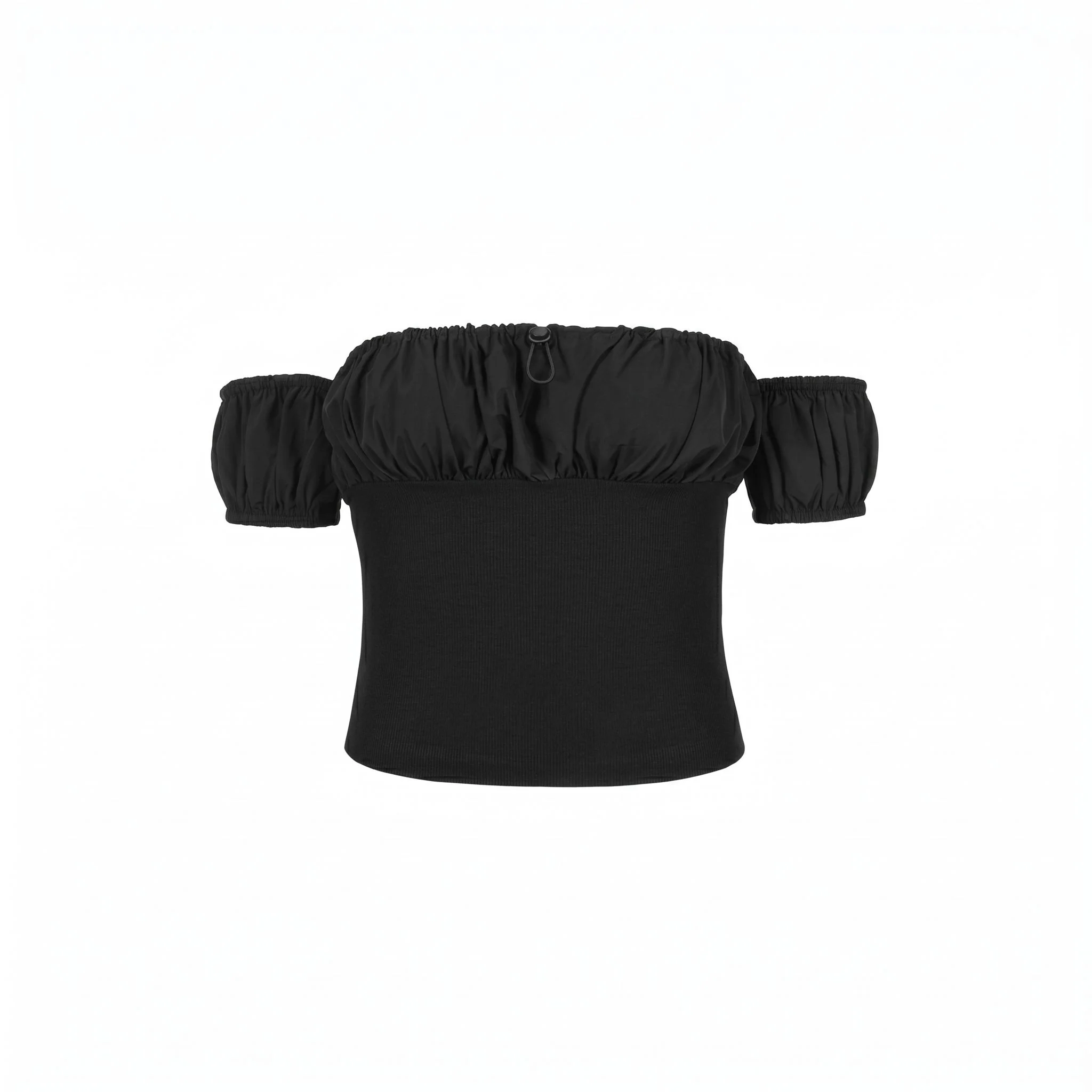 Off-Shoulder Puff Top - Image 6