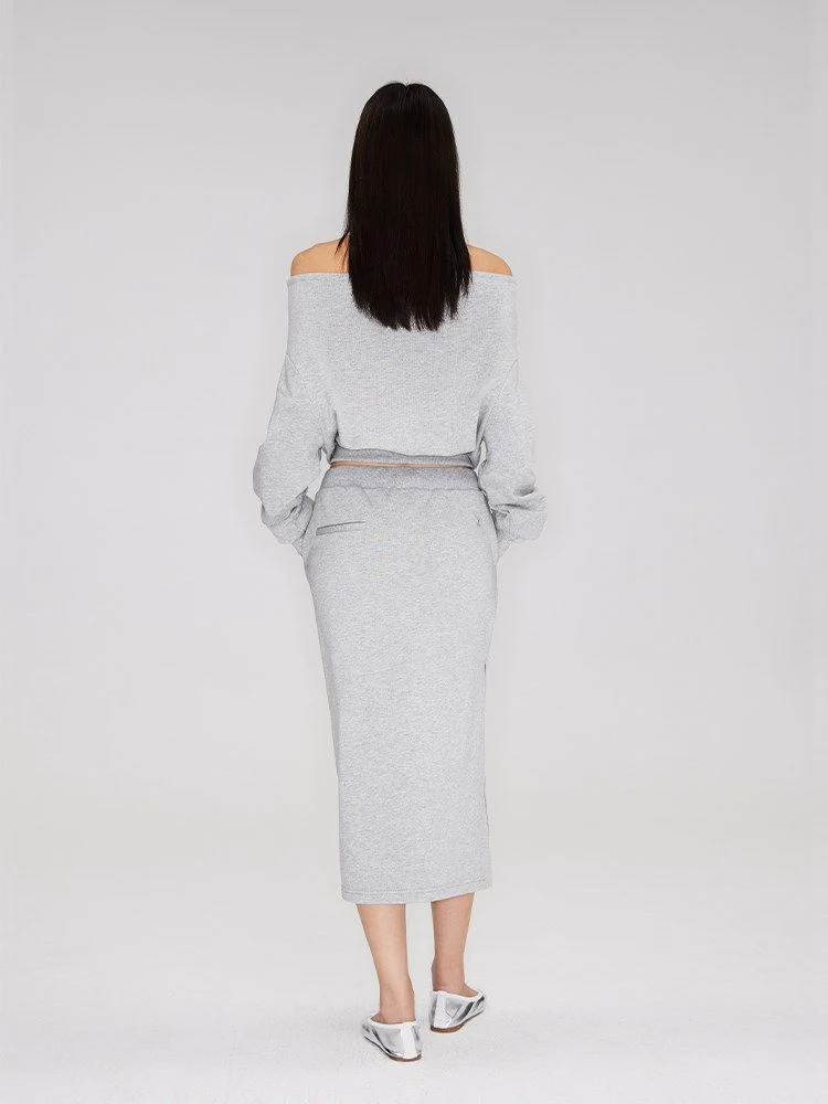 Off-Shoulder Zip Set - Image 4