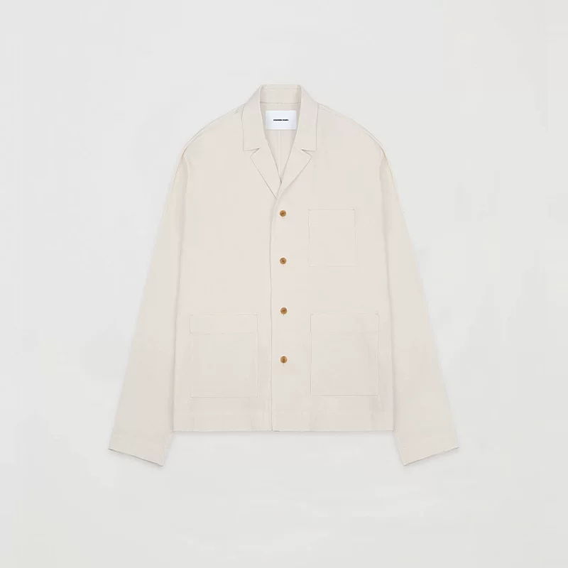Off-White Camp-Collar Shirt Jacket - Image 5