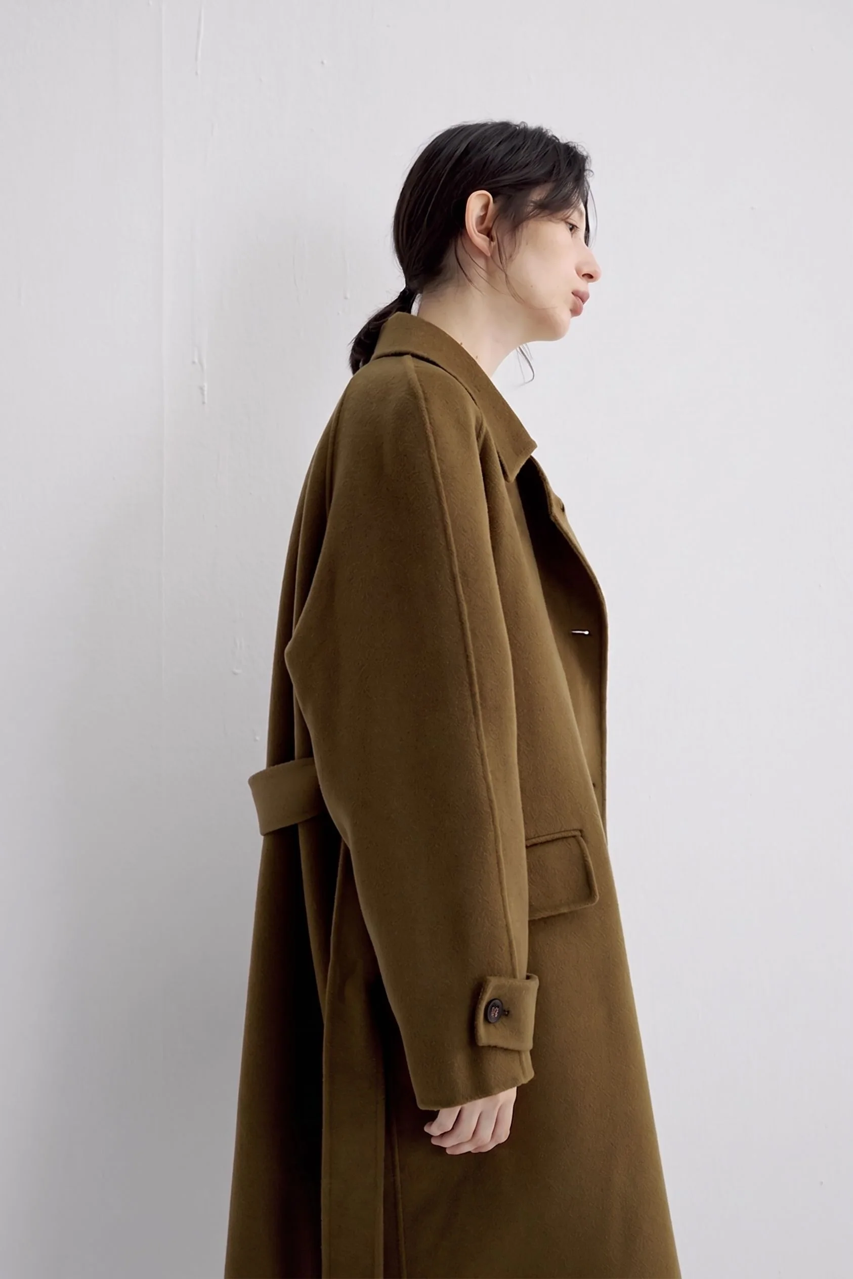 Offset Button Coat - Image 5