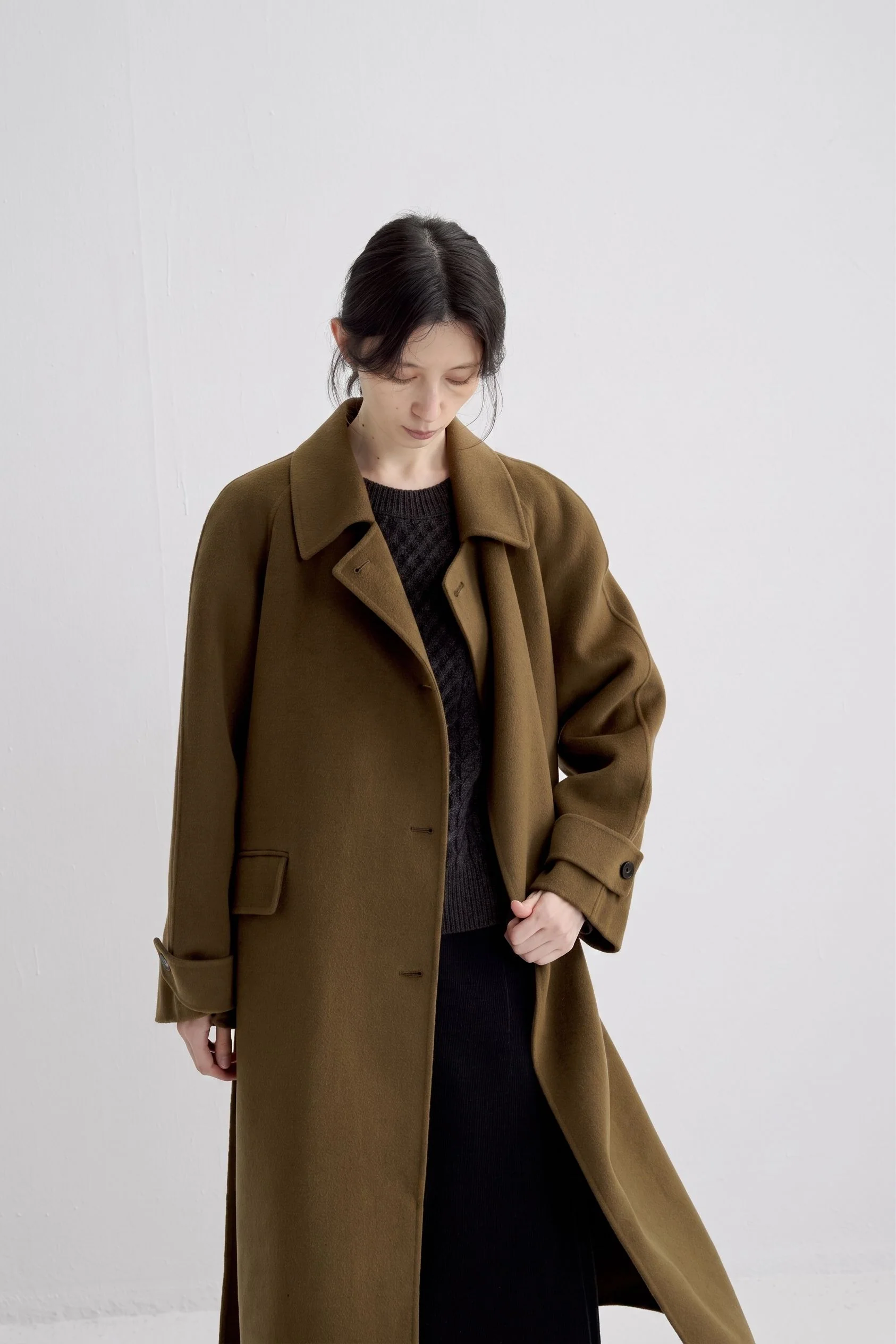 Offset Button Coat - Image 6
