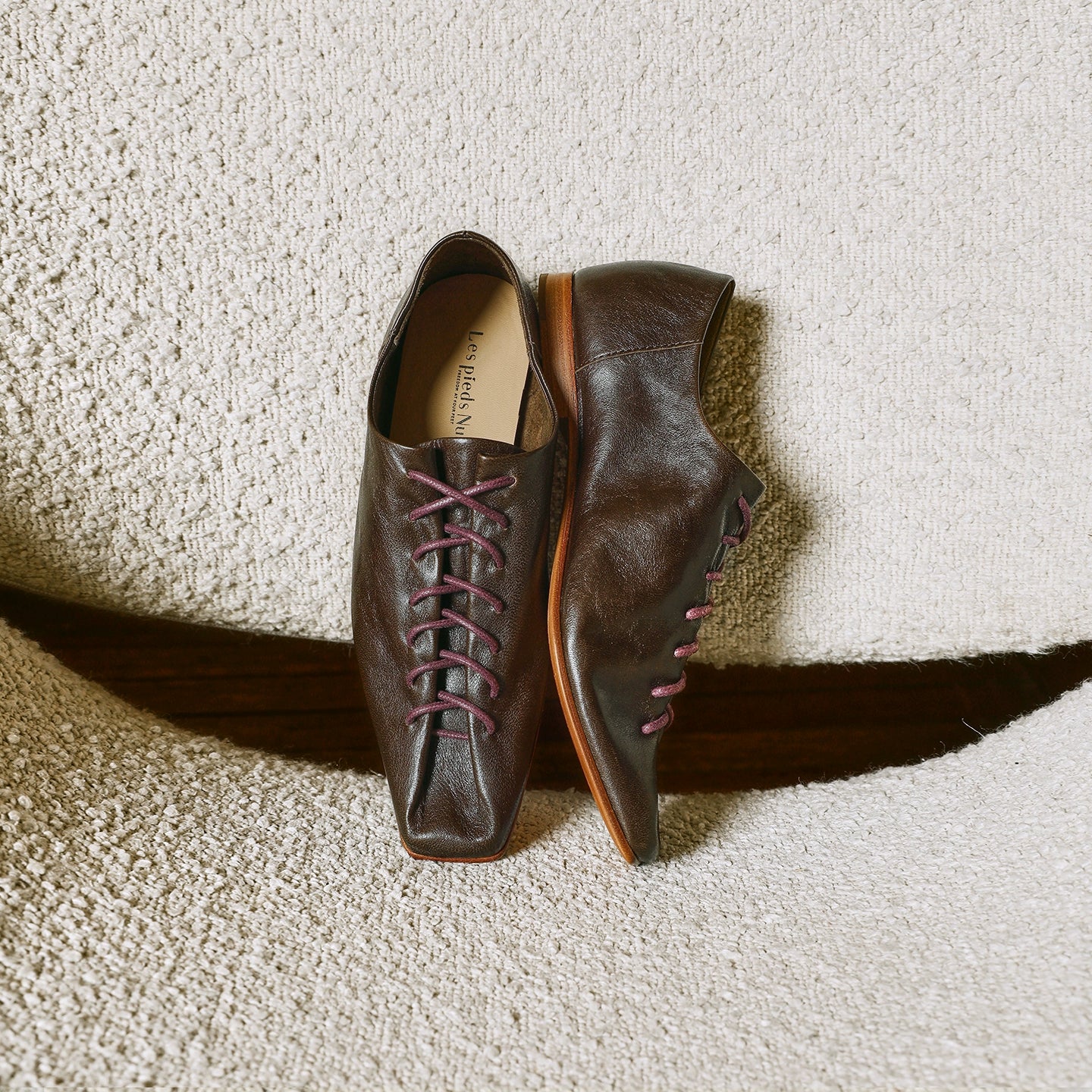 Oil-Waxed Sheepskin Derby - Image 4