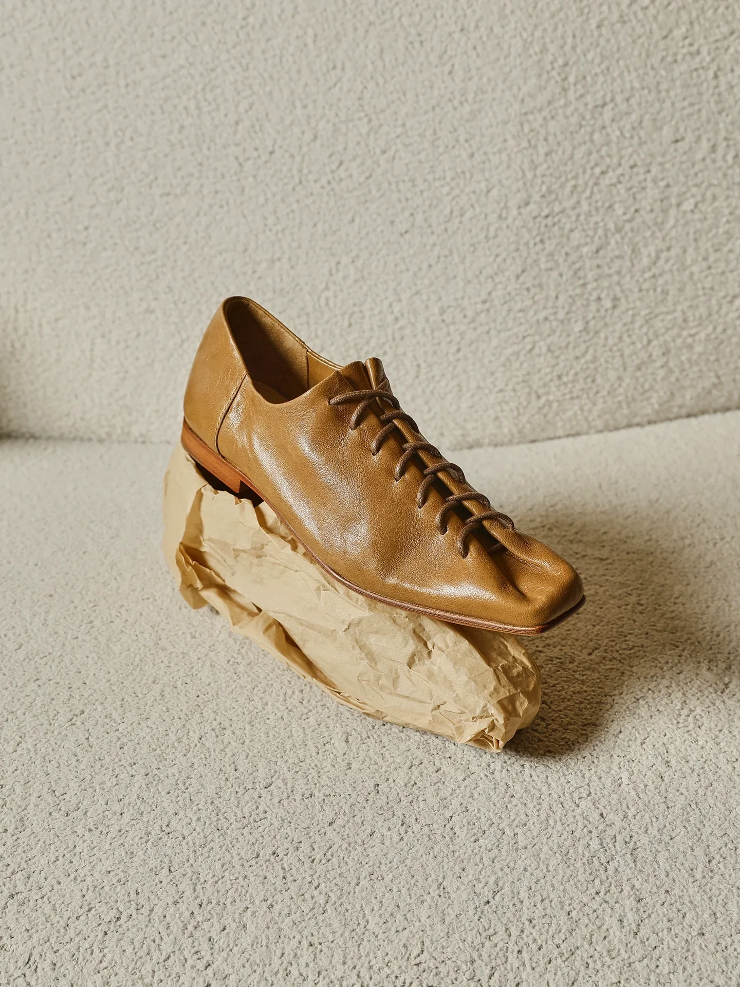 Oil-Waxed Sheepskin Derby - Image 6