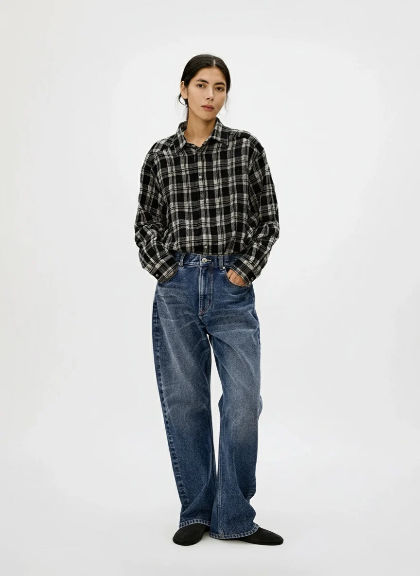 Okayama 15oz Straight-Leg Jeans - Image 3