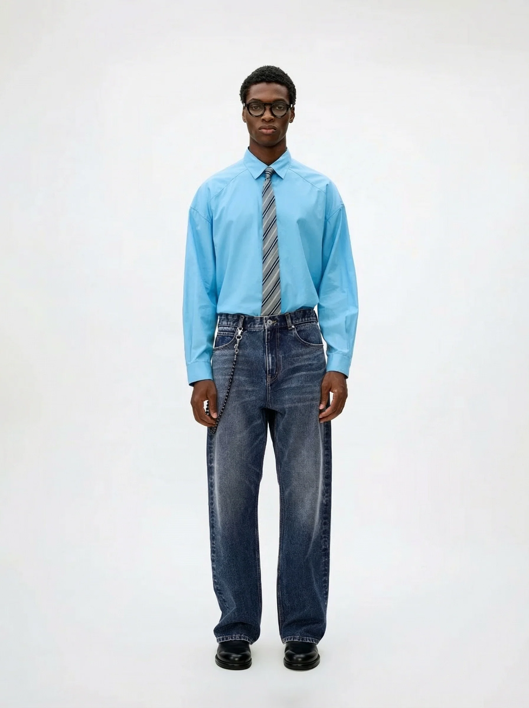 Okayama 15oz Straight-Leg Jeans - Image 5