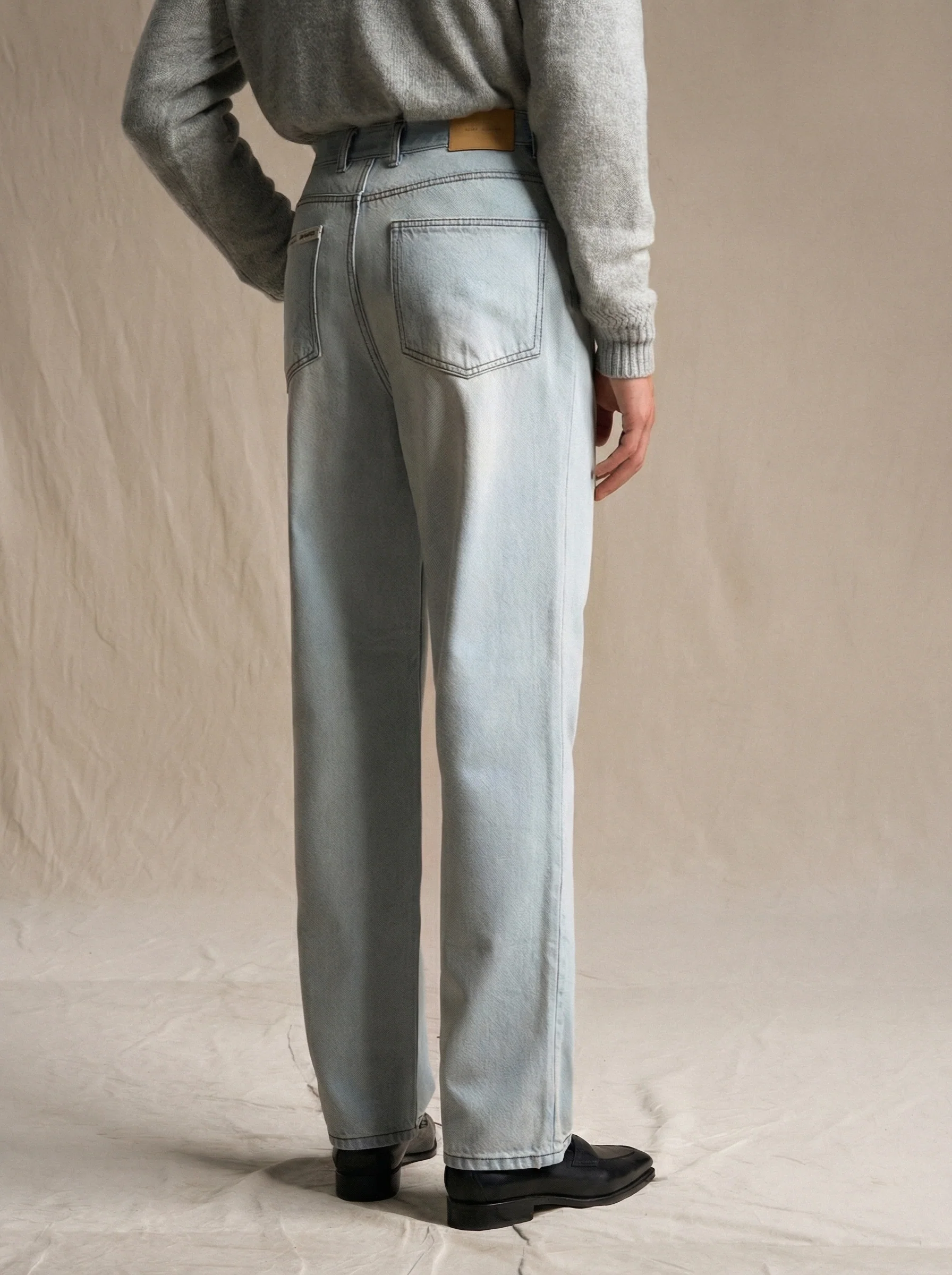 Okayama Denim Straight-Leg Jeans