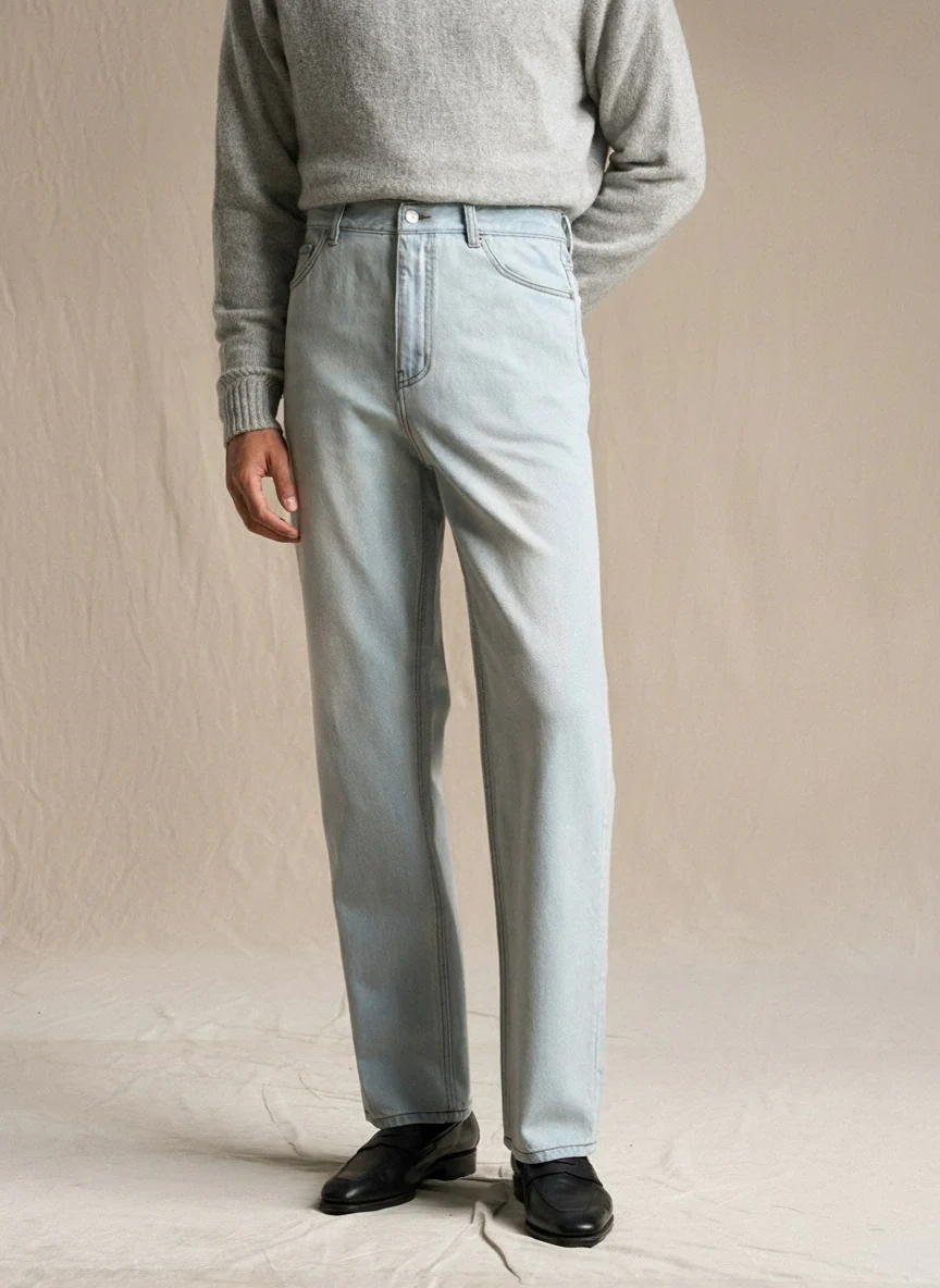 Okayama Denim Straight-Leg Jeans - Image 2