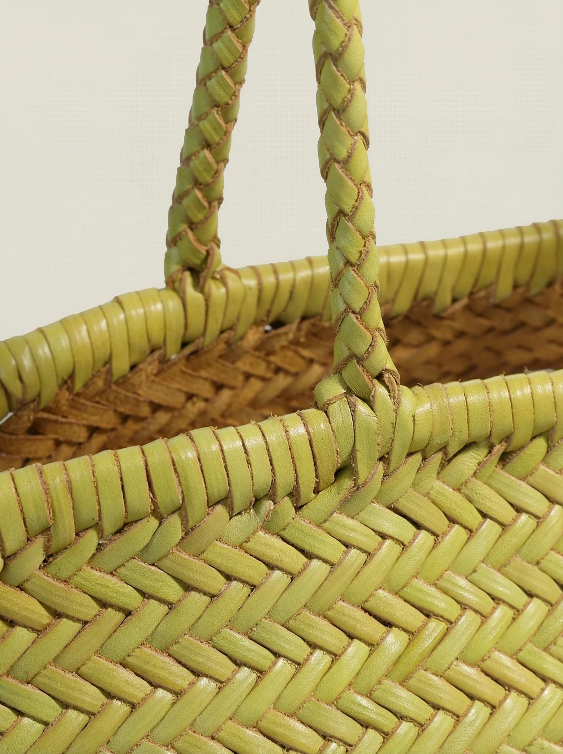 Olive Basket Tote - Image 2