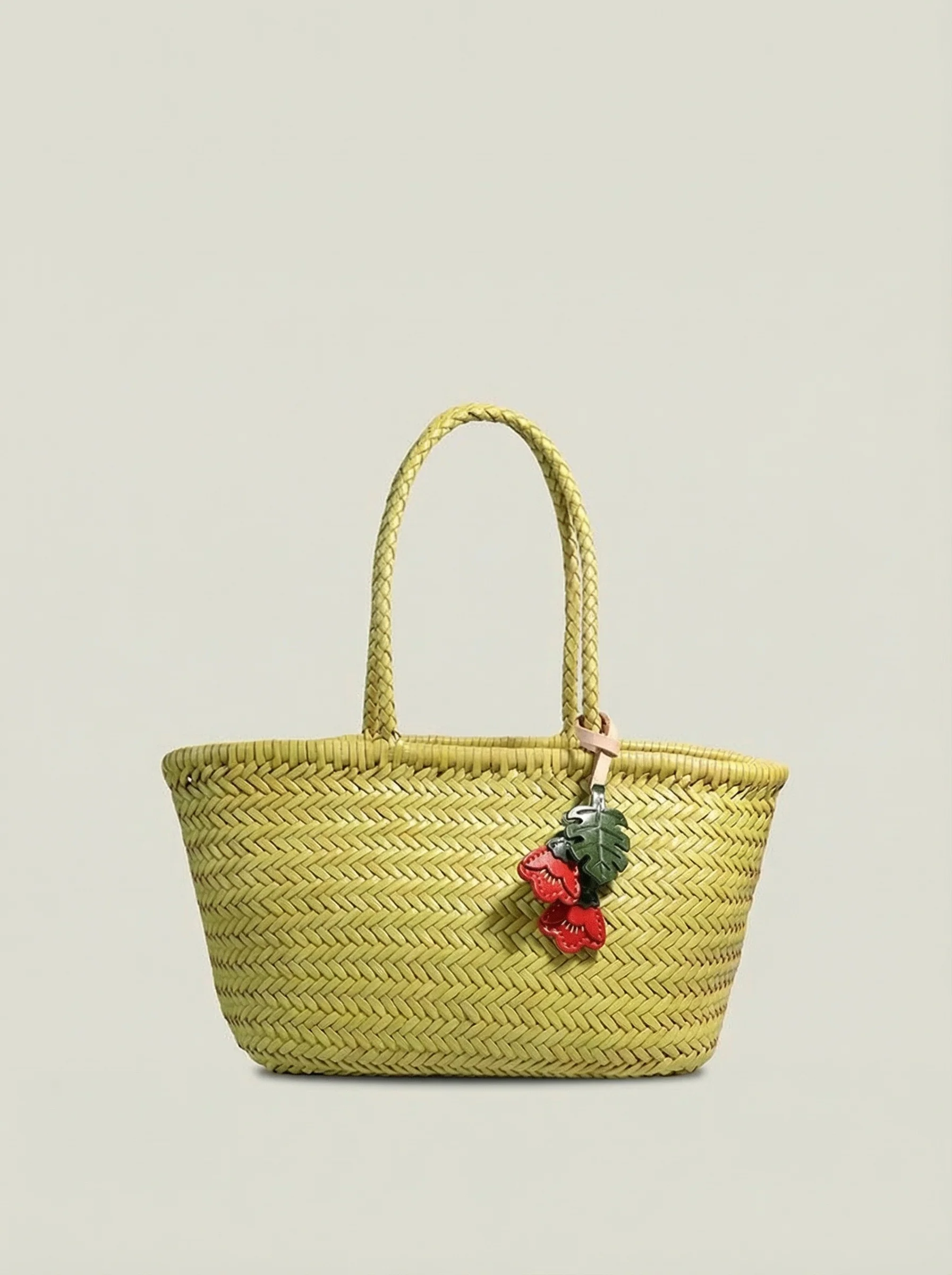 Olive Basket Tote - Image 3