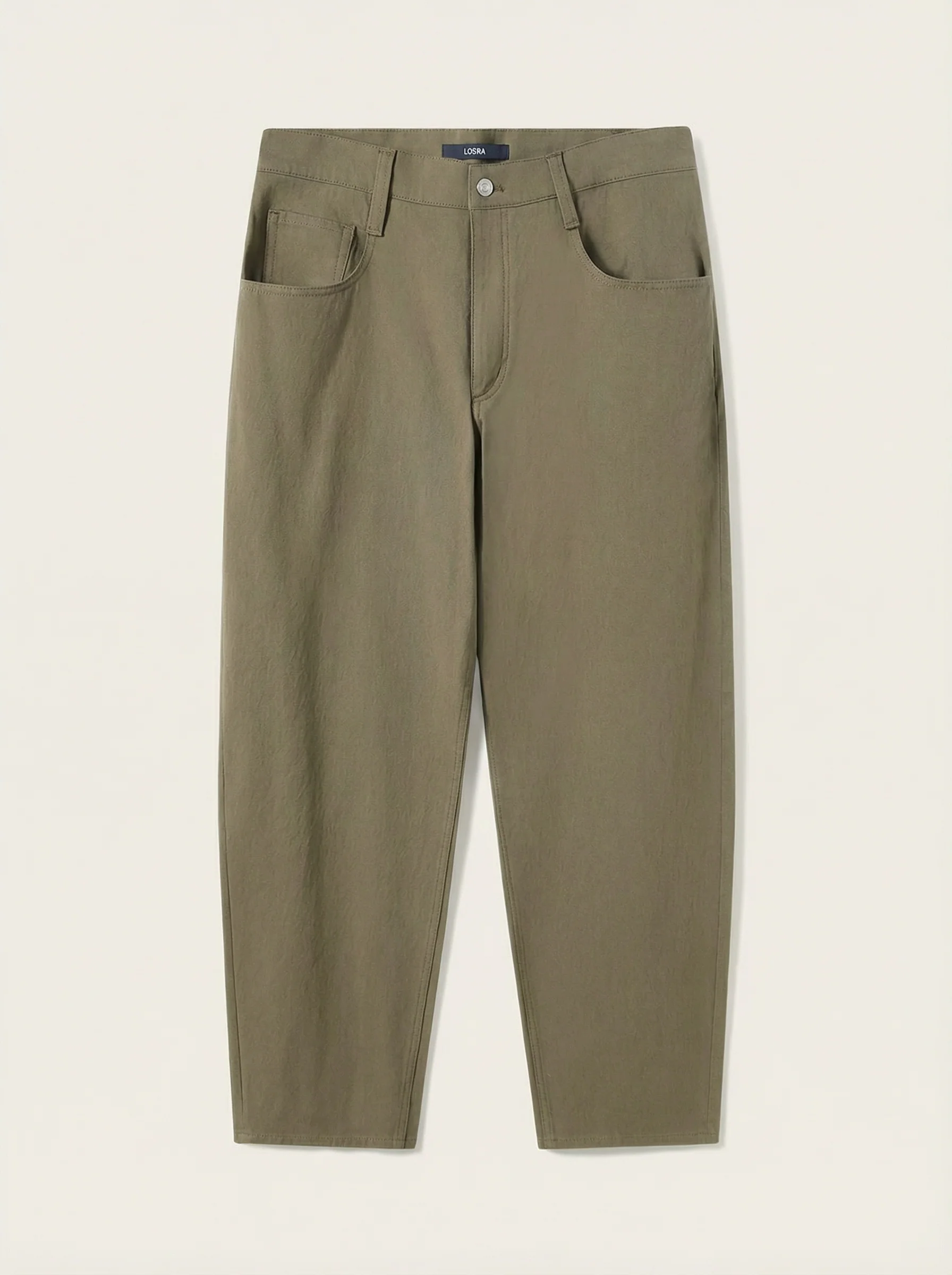 Olive Straight Pants - Image 6