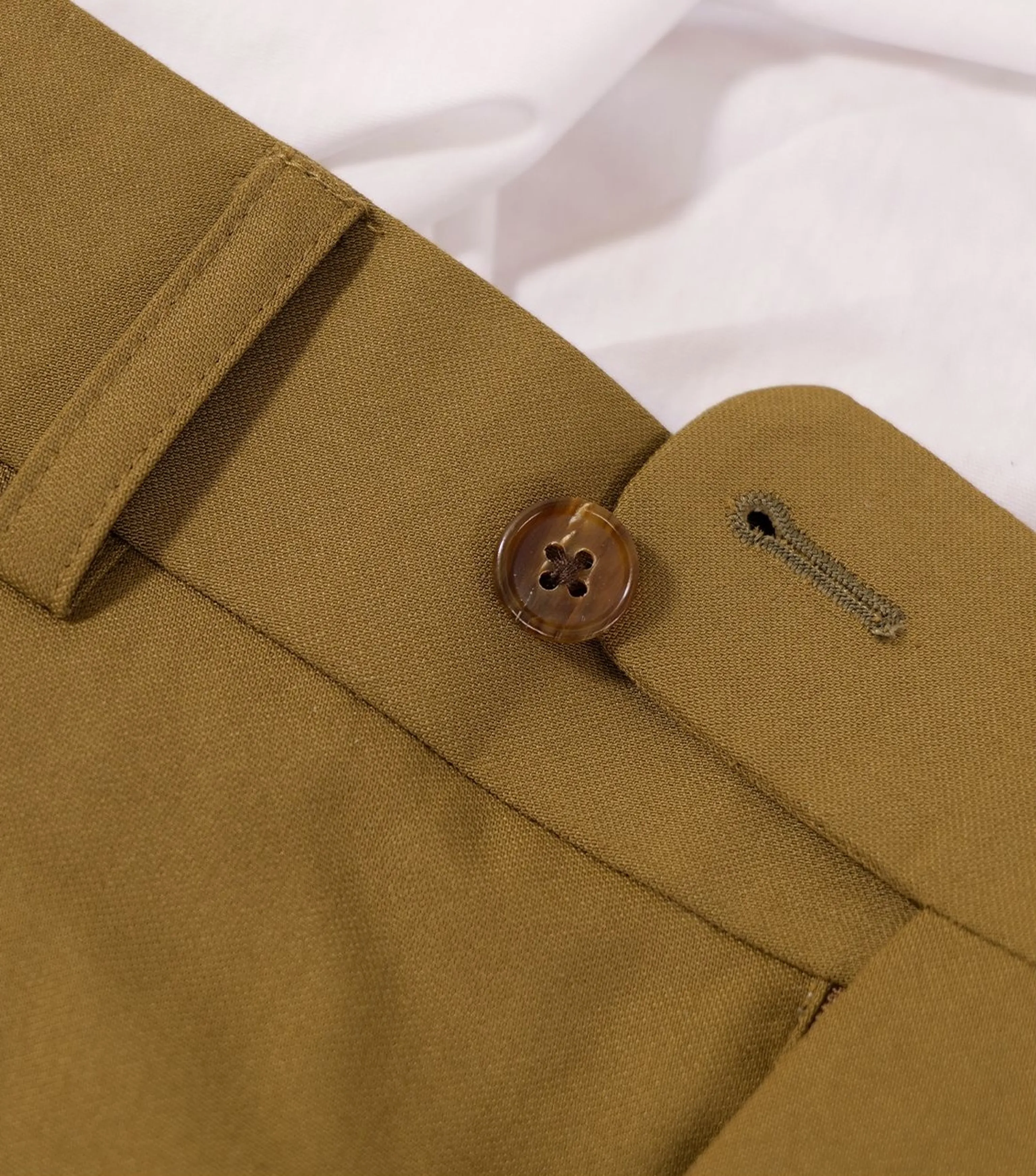 Olive Wide-Leg Trousers - Image 5