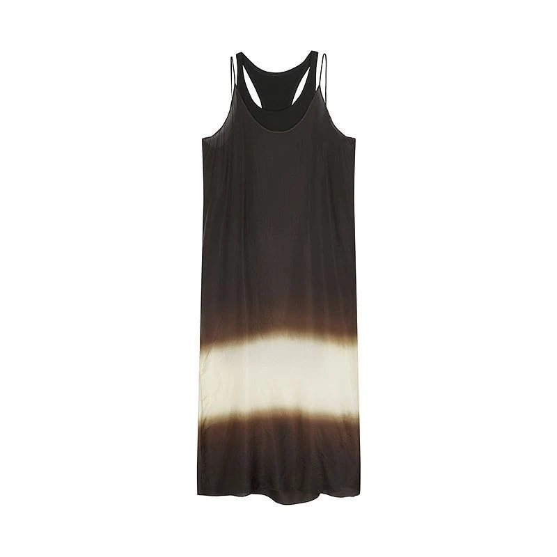 Ombre Mulberry Silk Slip Dress - Image 6