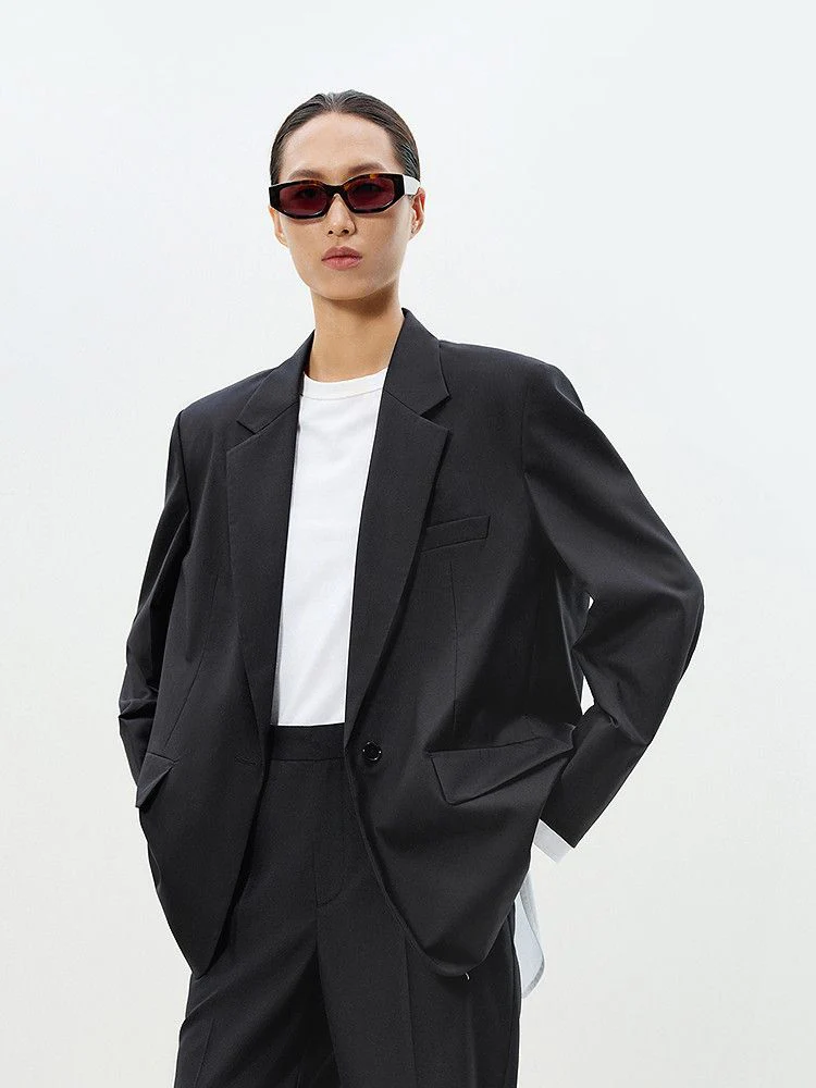 One-Button Blazer