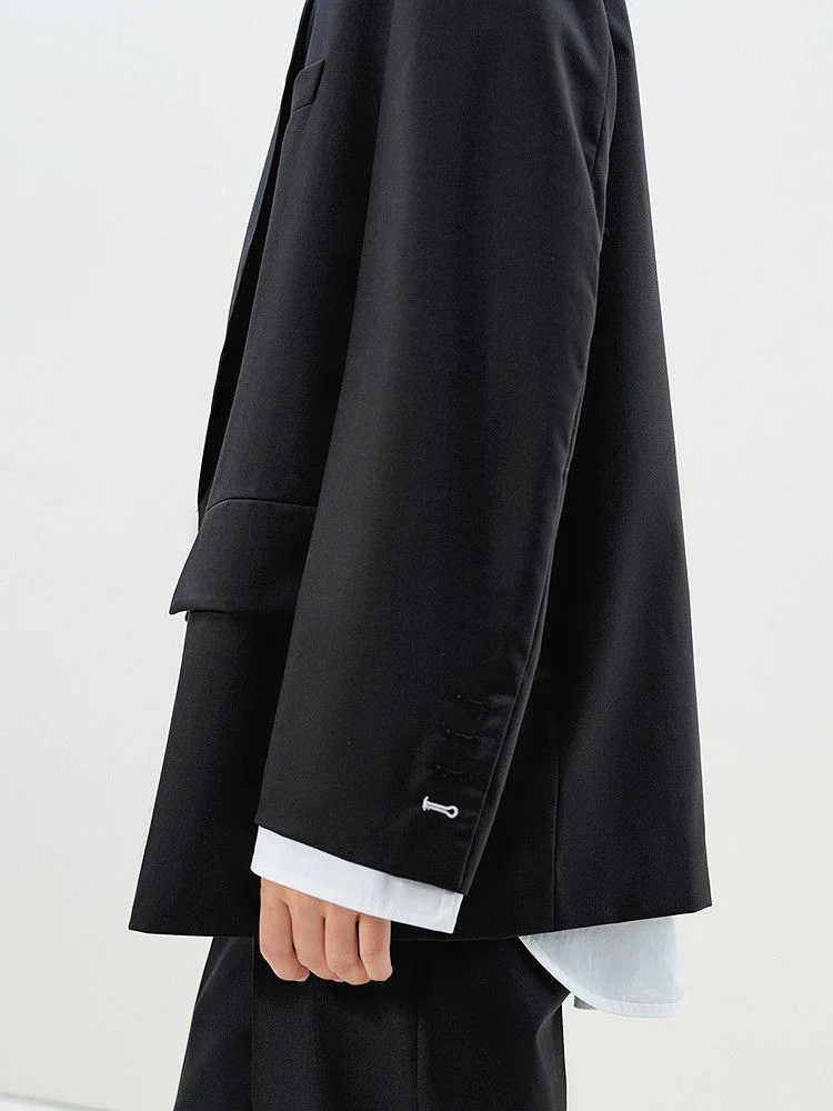One-Button Blazer - Image 3